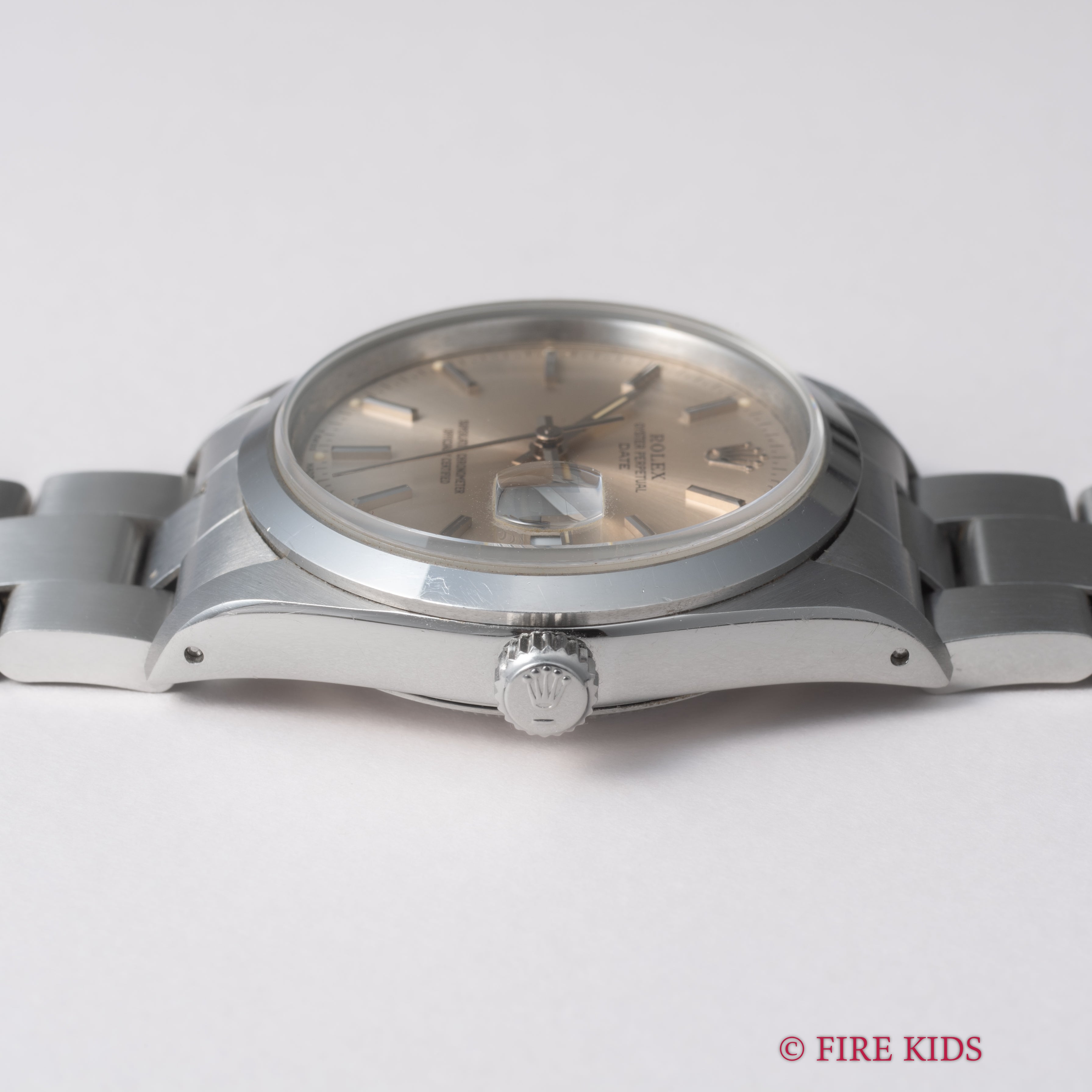 ロレックス 1991年製 オイスターパーペチュアルデイト Ref.15200 3連オイスターブレス