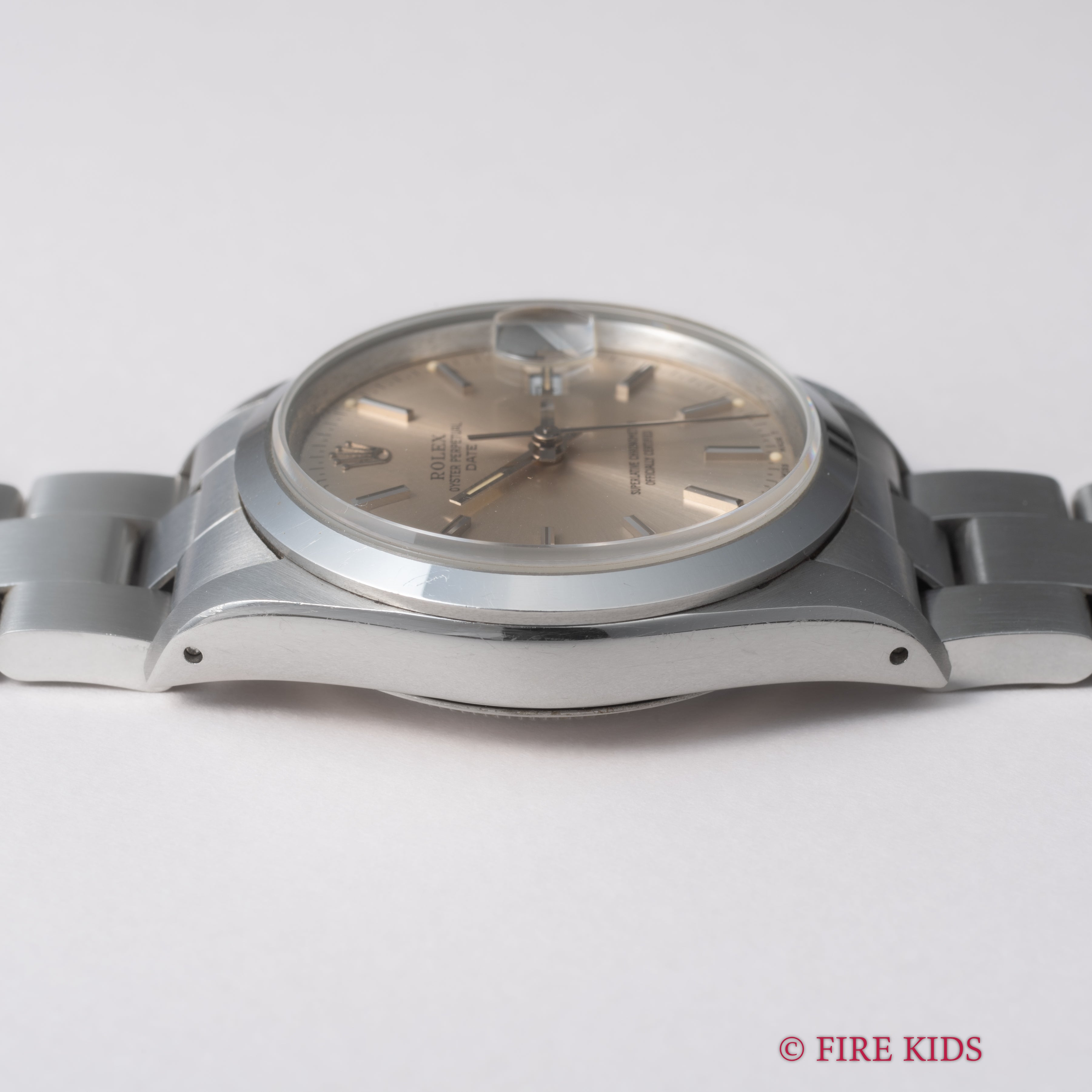 ロレックス 1991年製 オイスターパーペチュアルデイト Ref.15200 3連オイスターブレス