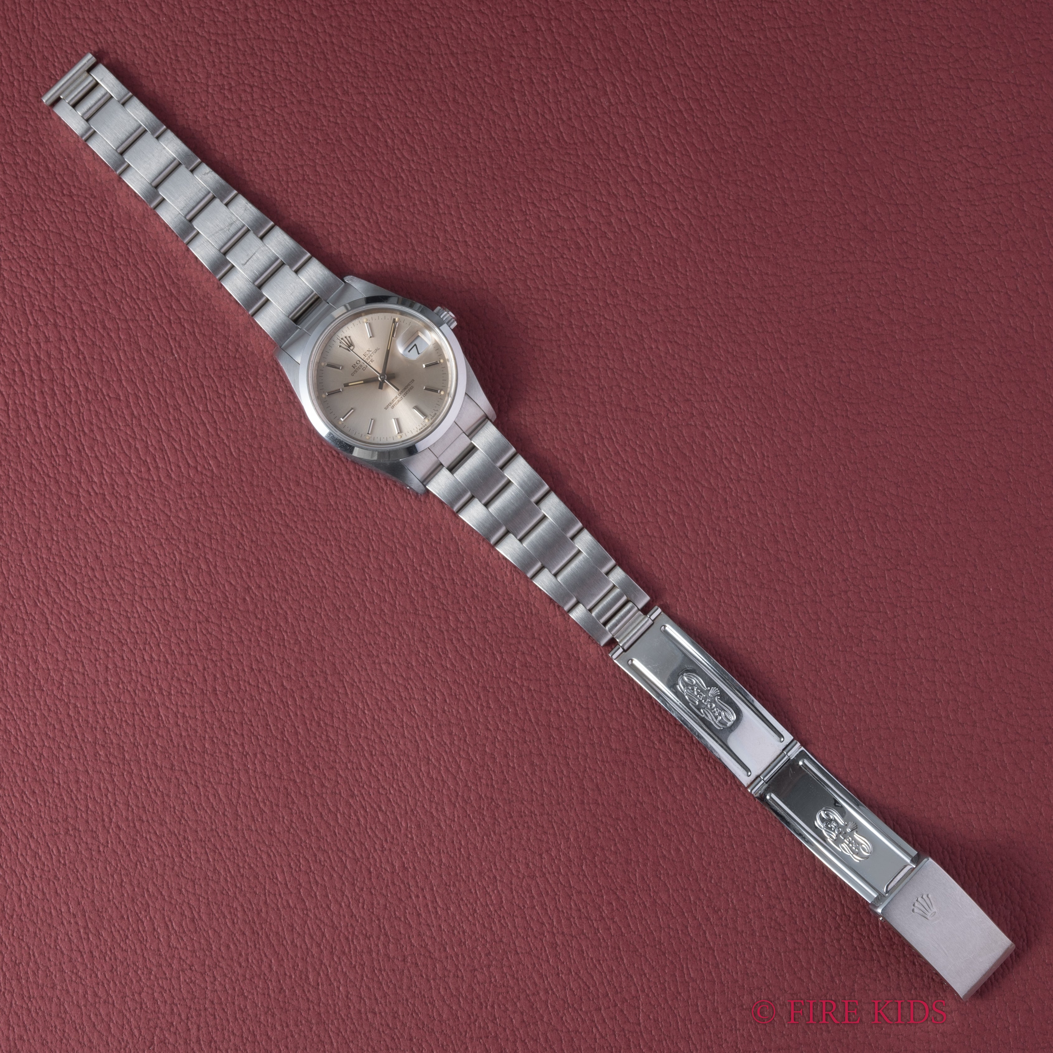 ロレックス 1991年製 オイスターパーペチュアルデイト Ref.15200 3連オイスターブレス