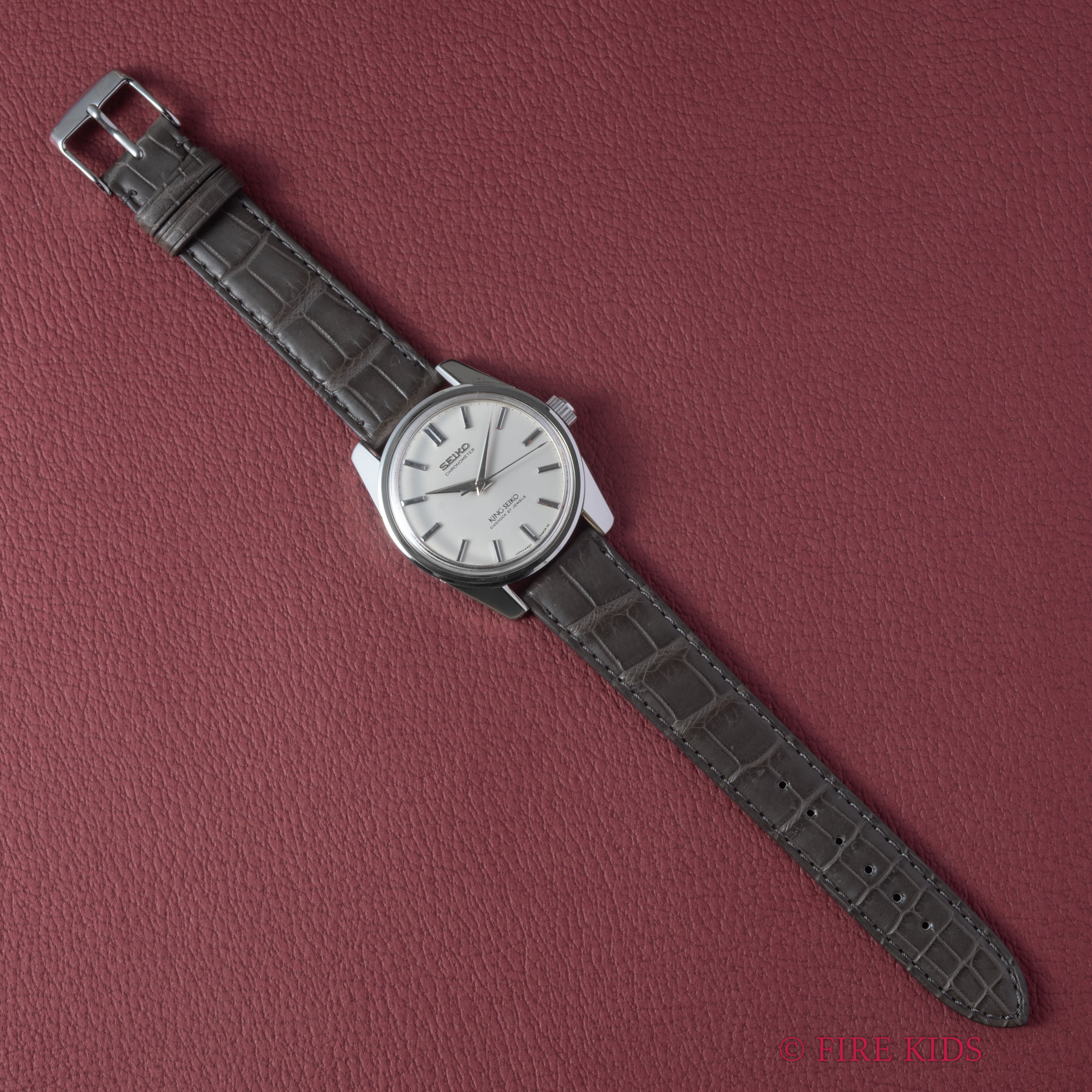 キングセイコー クロノメーター 後期 1965年製 Ref.4420-9990 獅子メダル ロービート手巻き