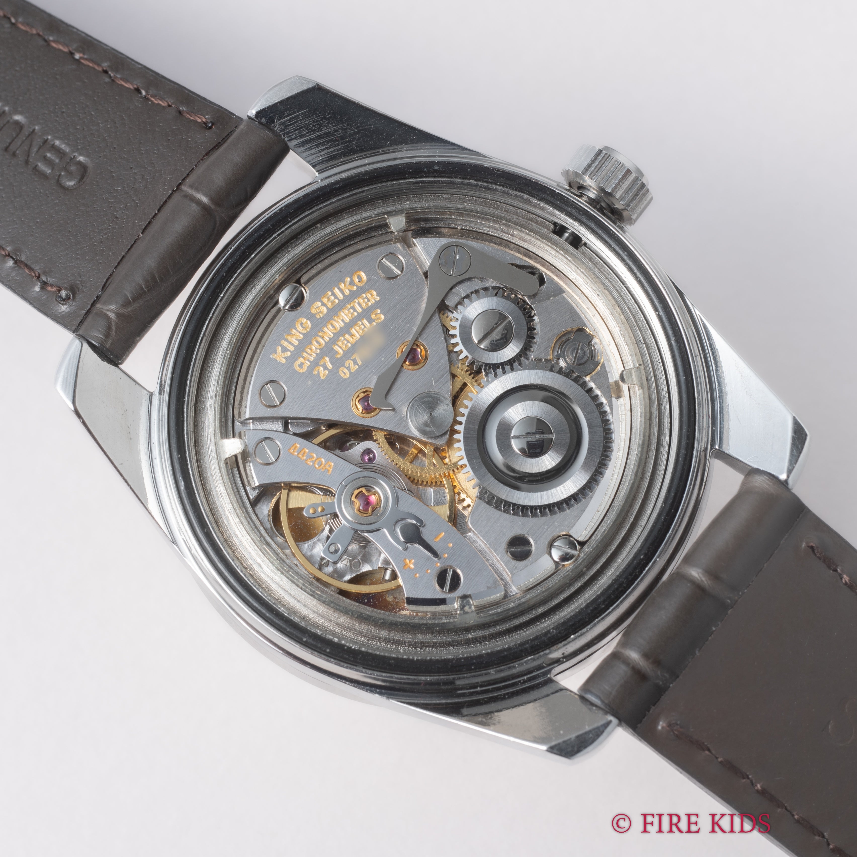 キングセイコー クロノメーター 後期 1965年製 Ref.4420-9990 獅子メダル ロービート手巻き