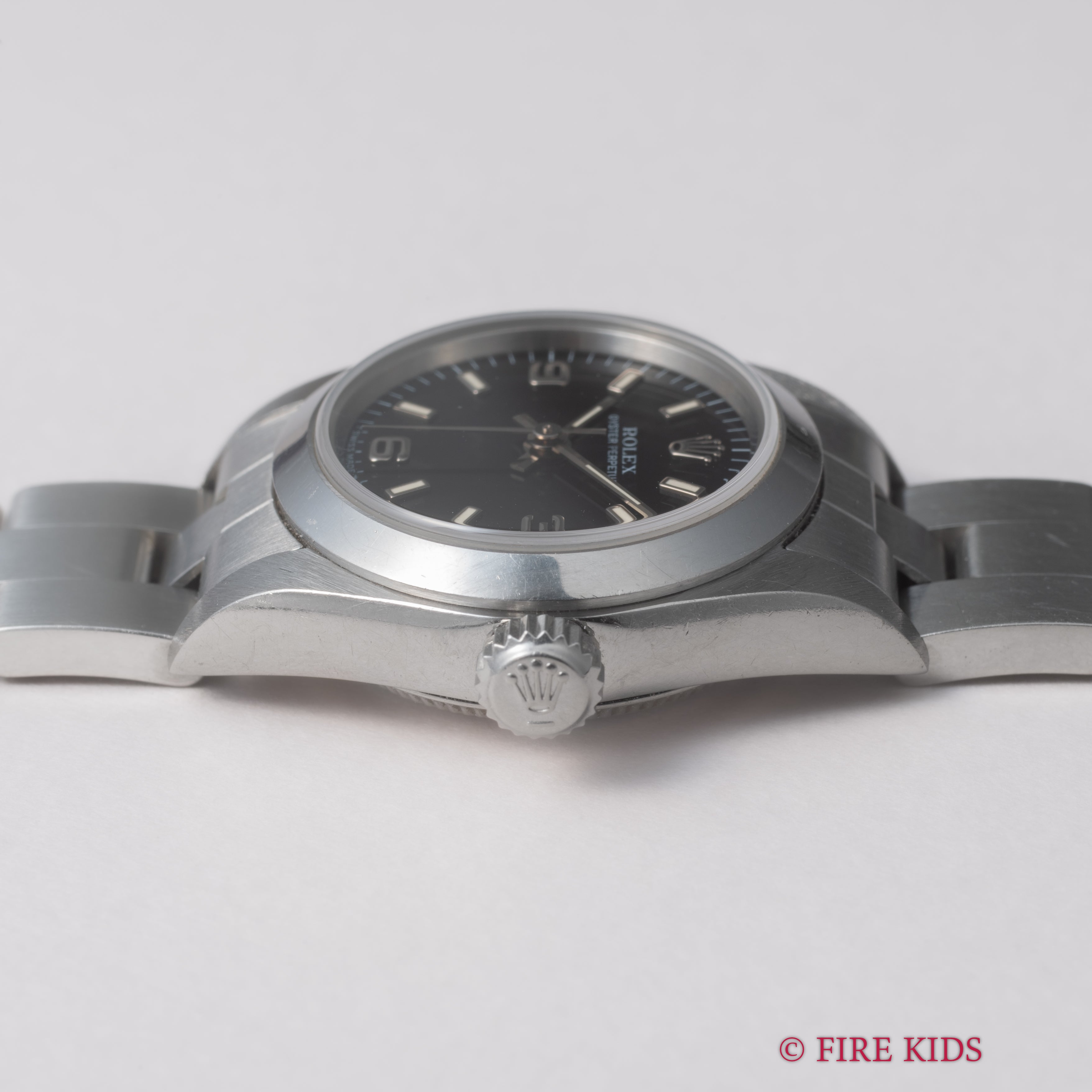 ロレックス レディース オイスターパーペチュアル 1997年製 Ref.67180 エクスプローラーダイヤル