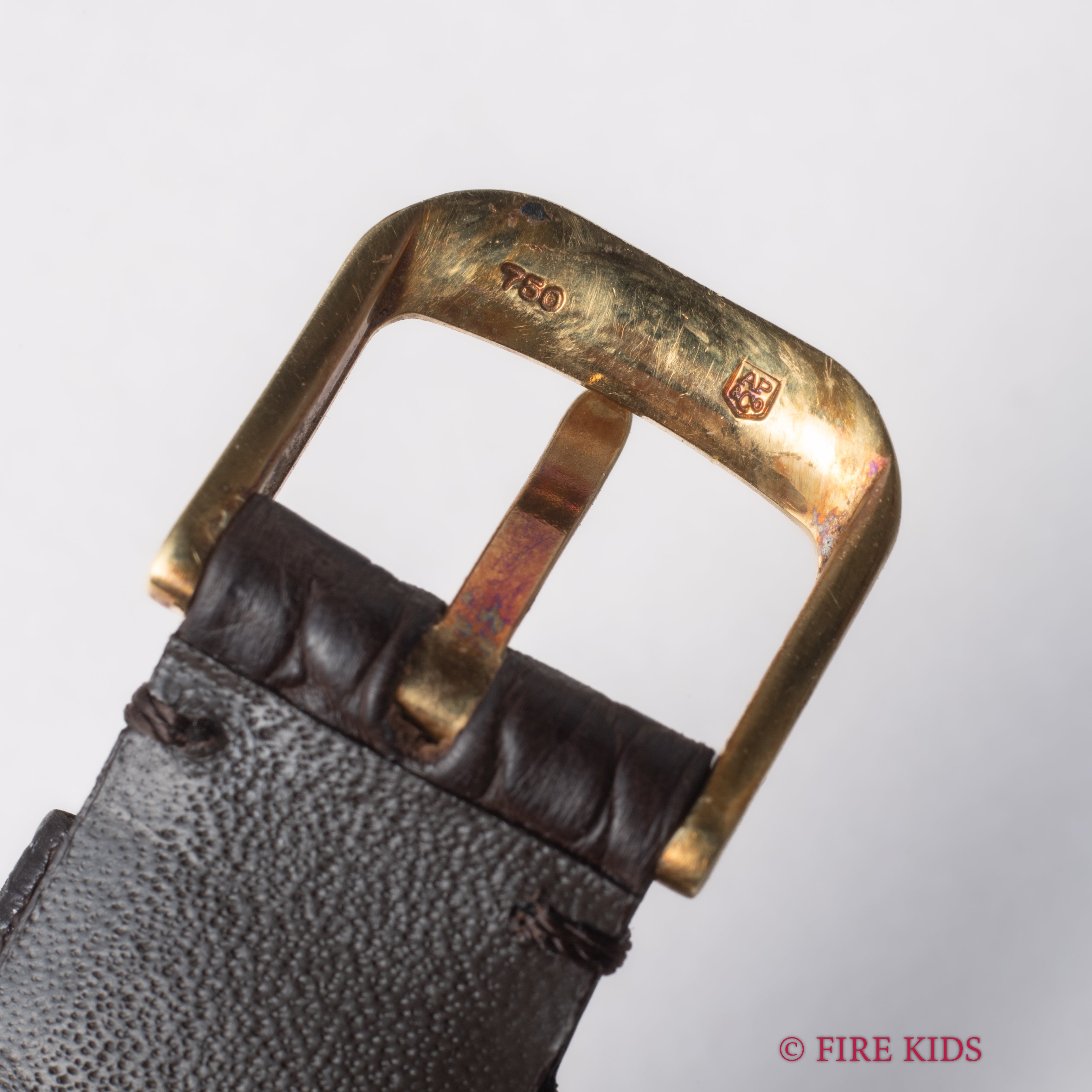 オーデマ・ピゲ ディスクカレンダー 1980~86年製 18金無垢ケース 手巻 Cal.2080 純正尾錠