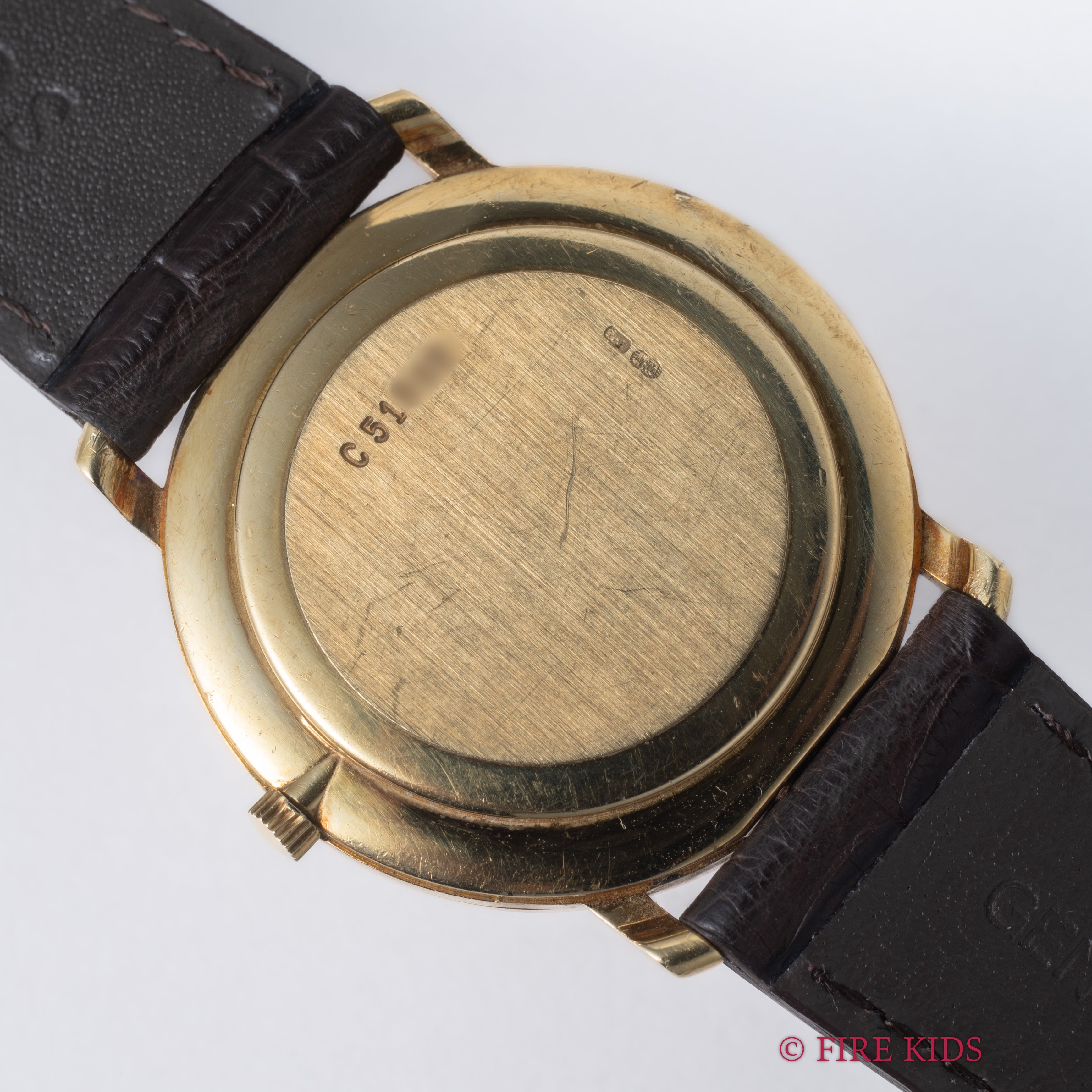 オーデマ・ピゲ ディスクカレンダー 1980~86年製 18金無垢ケース 手巻 Cal.2080 純正尾錠