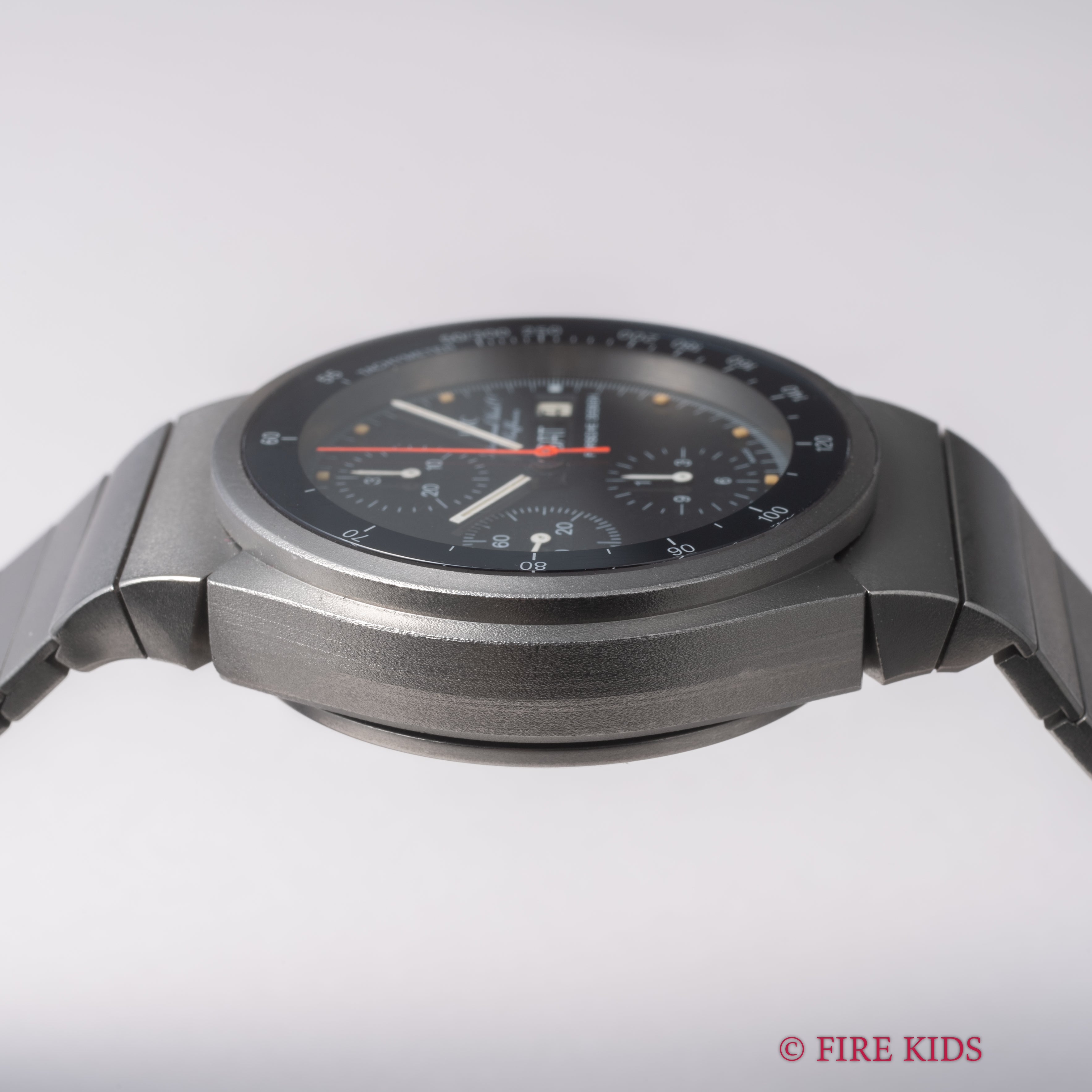 ポルシェデザイン by IWC 1981年製 自動巻クロノグラフ Ref.3700 チタンケースブレス