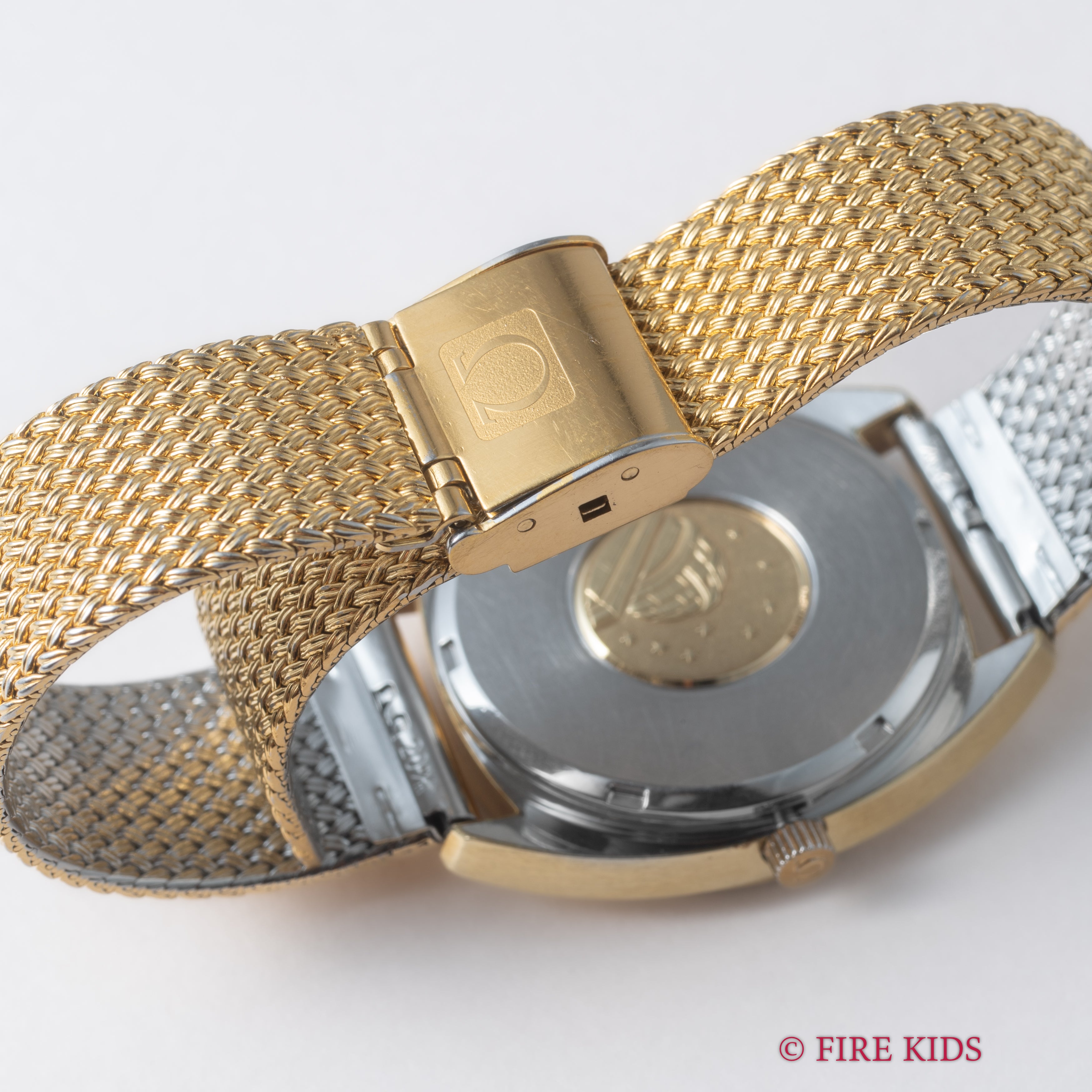 オメガ コンステレーション 1973年製 ジェンタ 金張り Ref.168 0056 純正ブレス付き ハイビート自動巻き