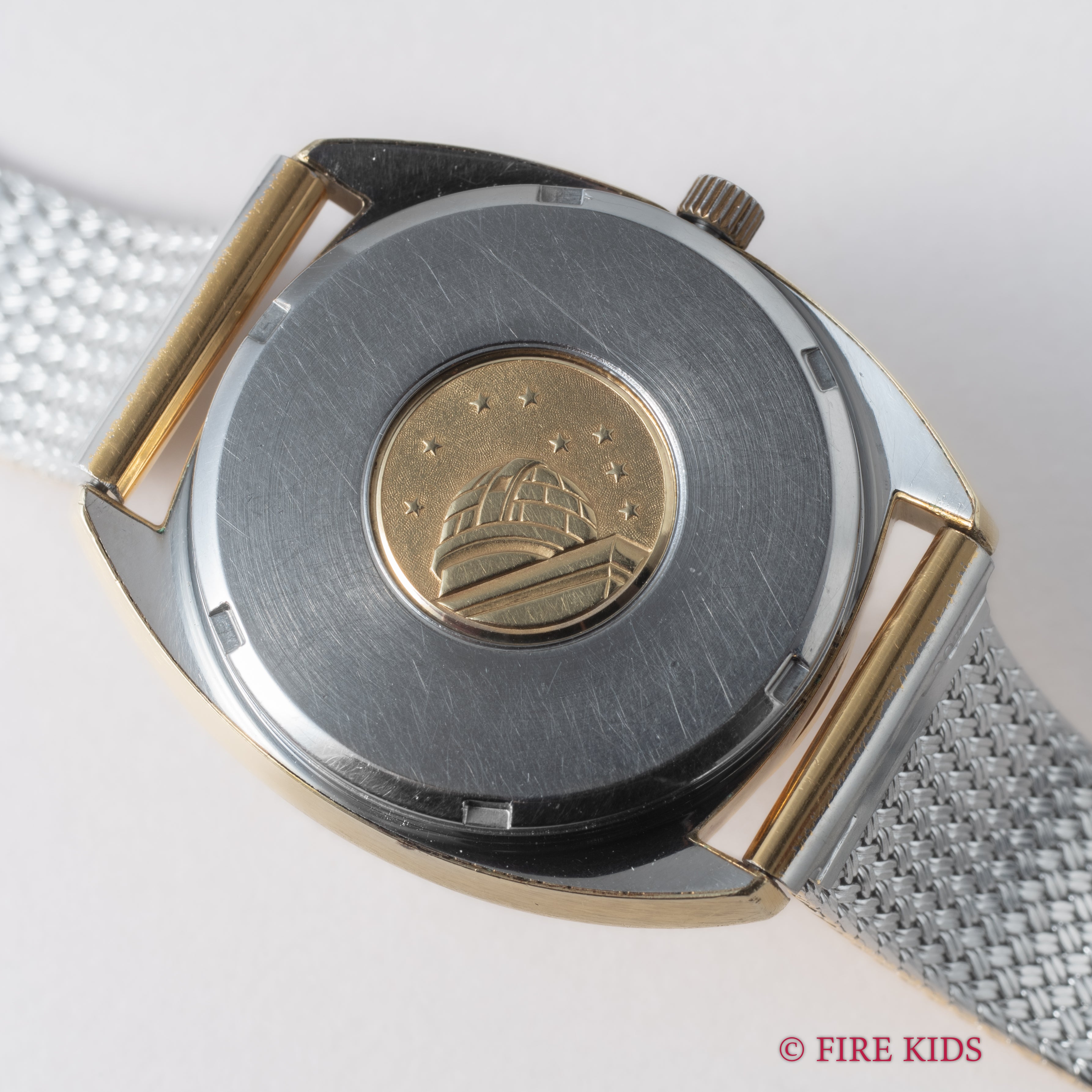 オメガ コンステレーション 1973年製 ジェンタ 金張り Ref.168 0056 純正ブレス付き ハイビート自動巻き