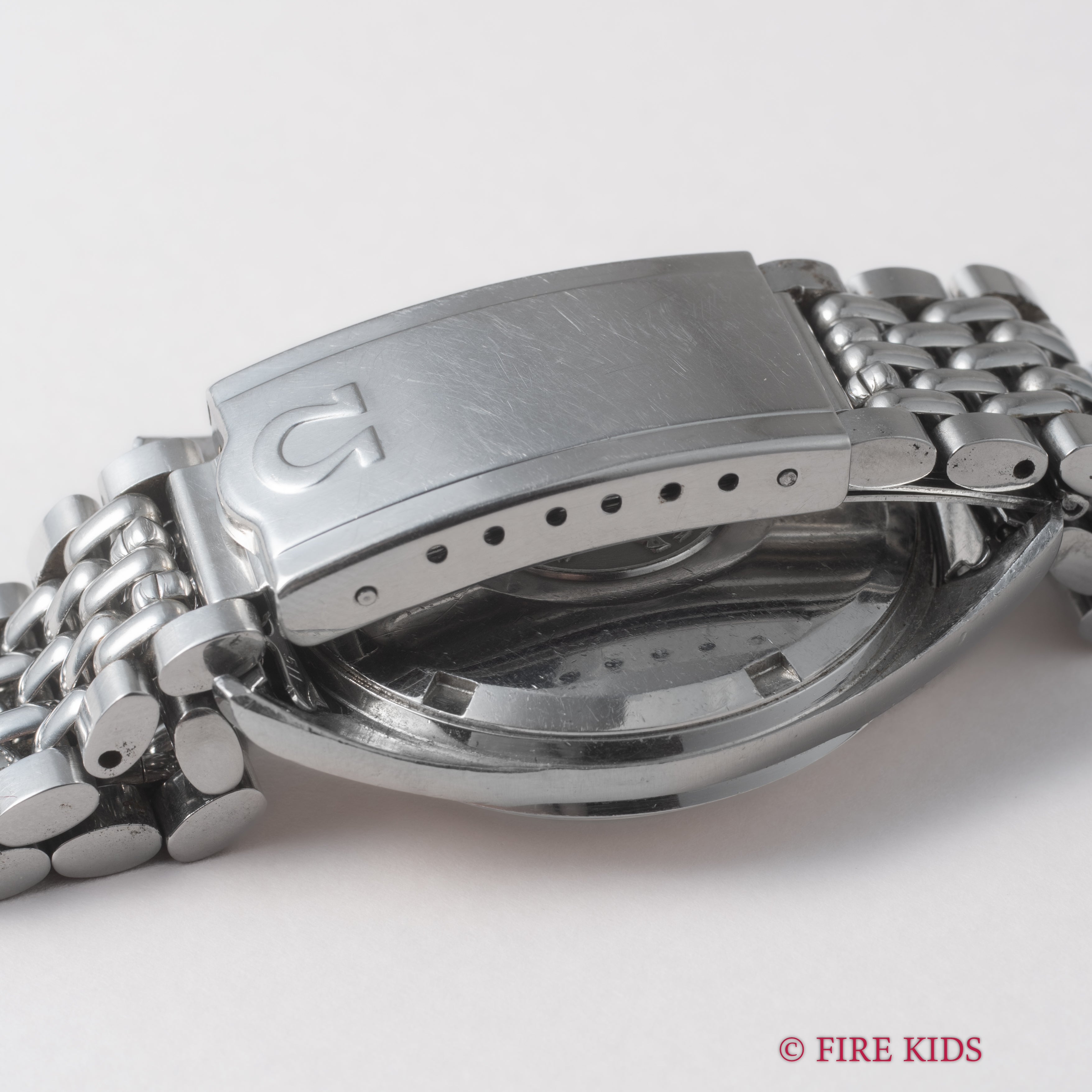 オメガ シーマスター 1964年製 Ref.166.010 自動巻 Cal.562 シルバーダイヤル 純正ライスブレス