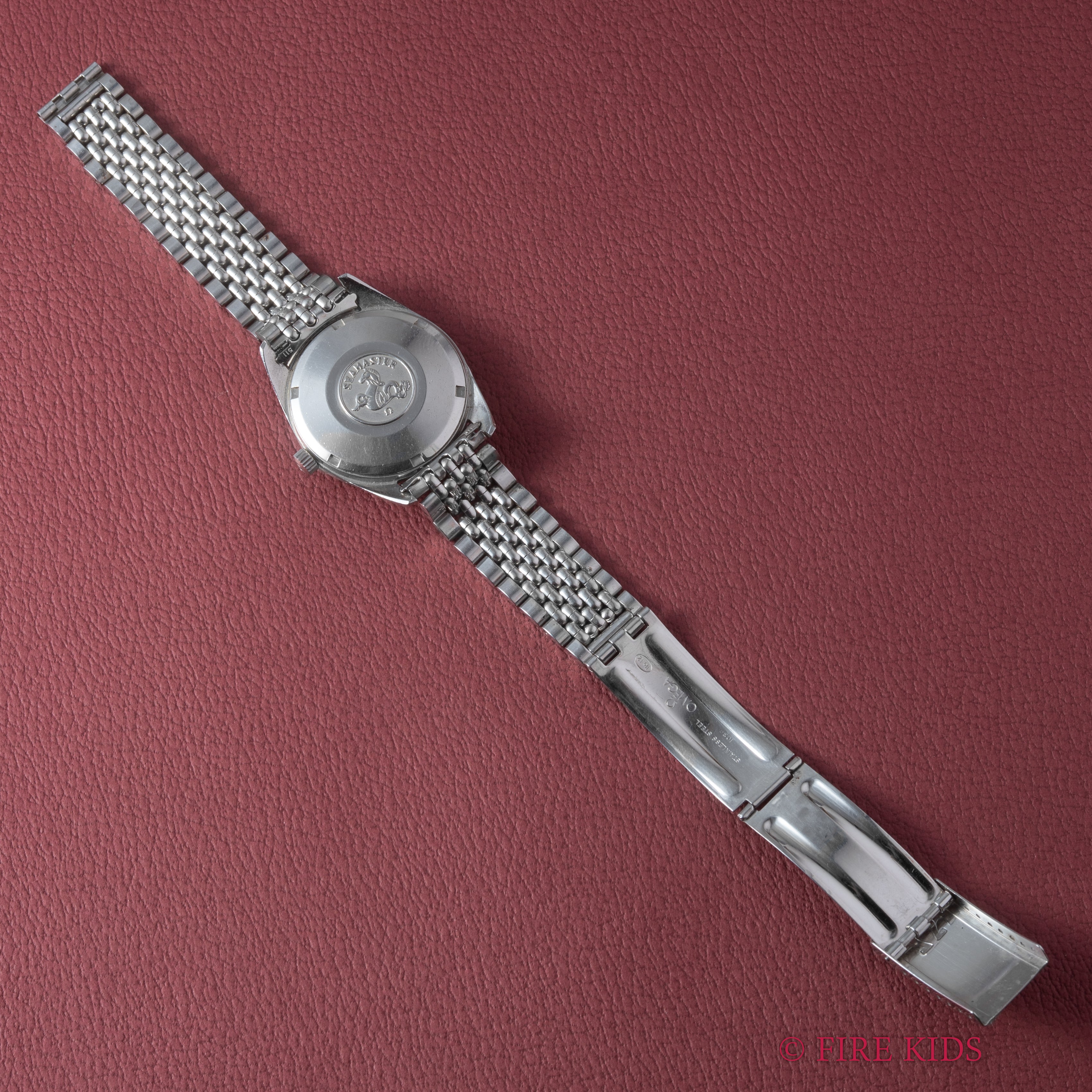 オメガ シーマスター 1964年製 Ref.166.010 自動巻 Cal.562 シルバーダイヤル 純正ライスブレス