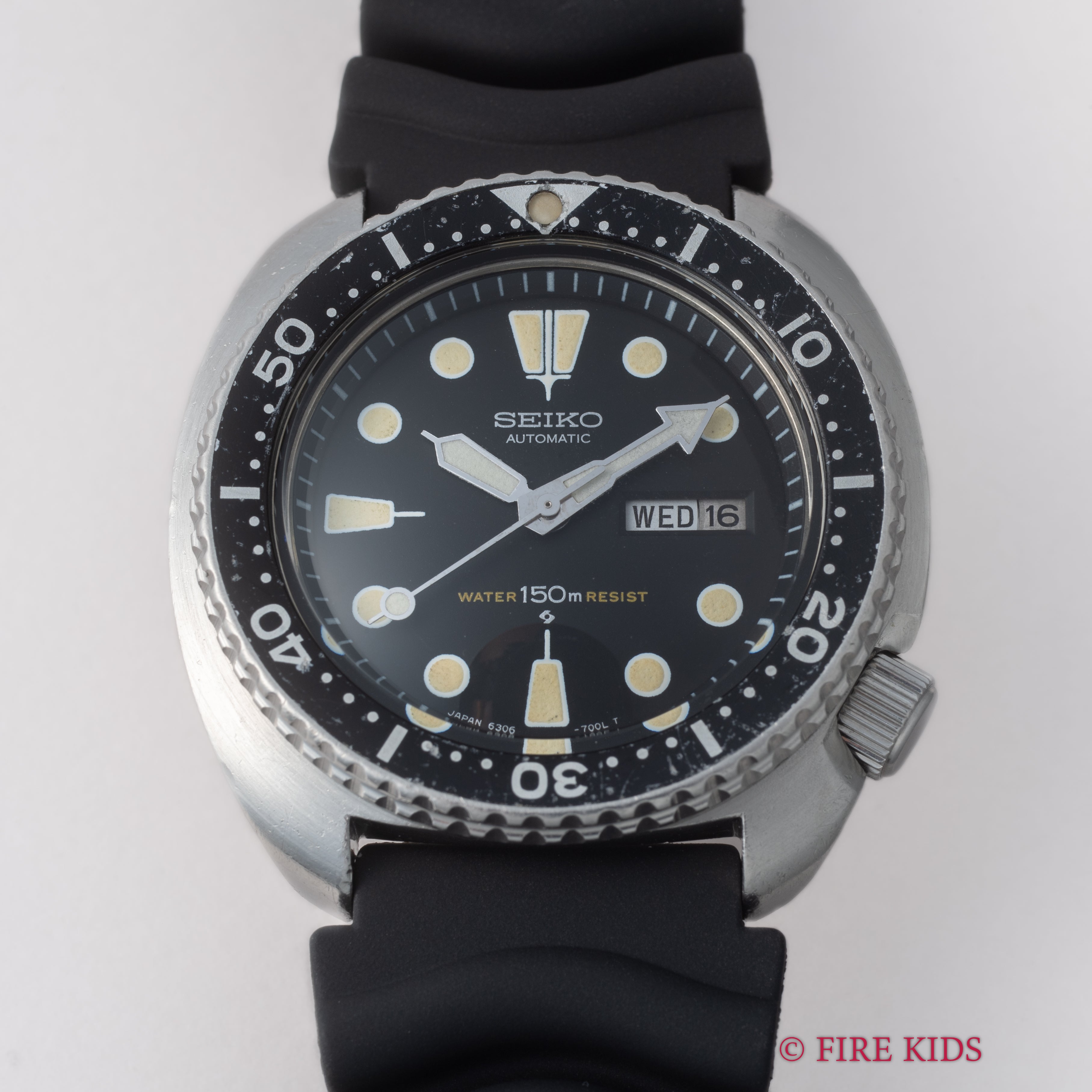 セイコー 150m 3rdダイバー 1976年製 Ref.6306-7001 国内仕様 タートル 自動巻