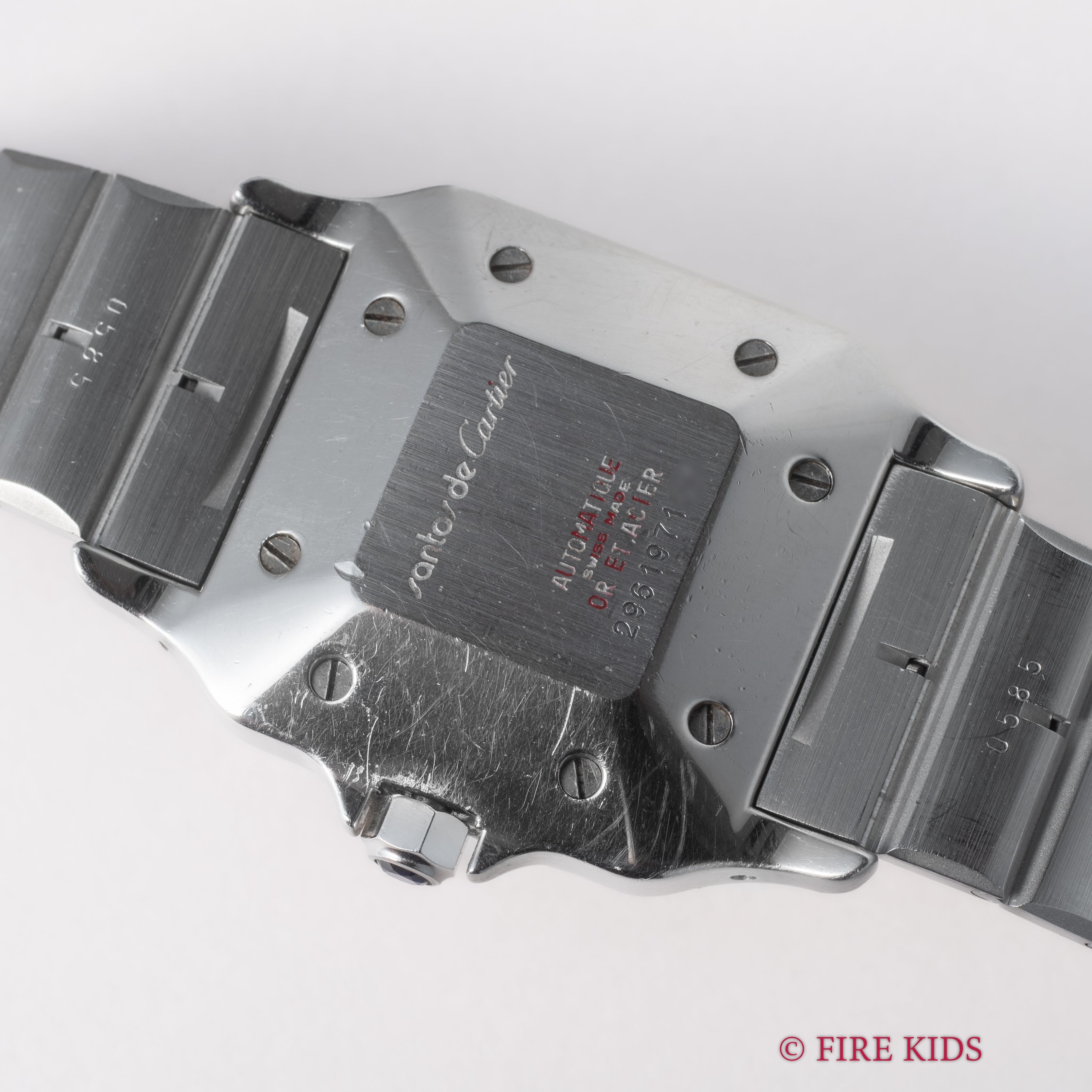 カルティエ サントス コンビ LMサイズ 箱、ギャラ付き 1980年代製