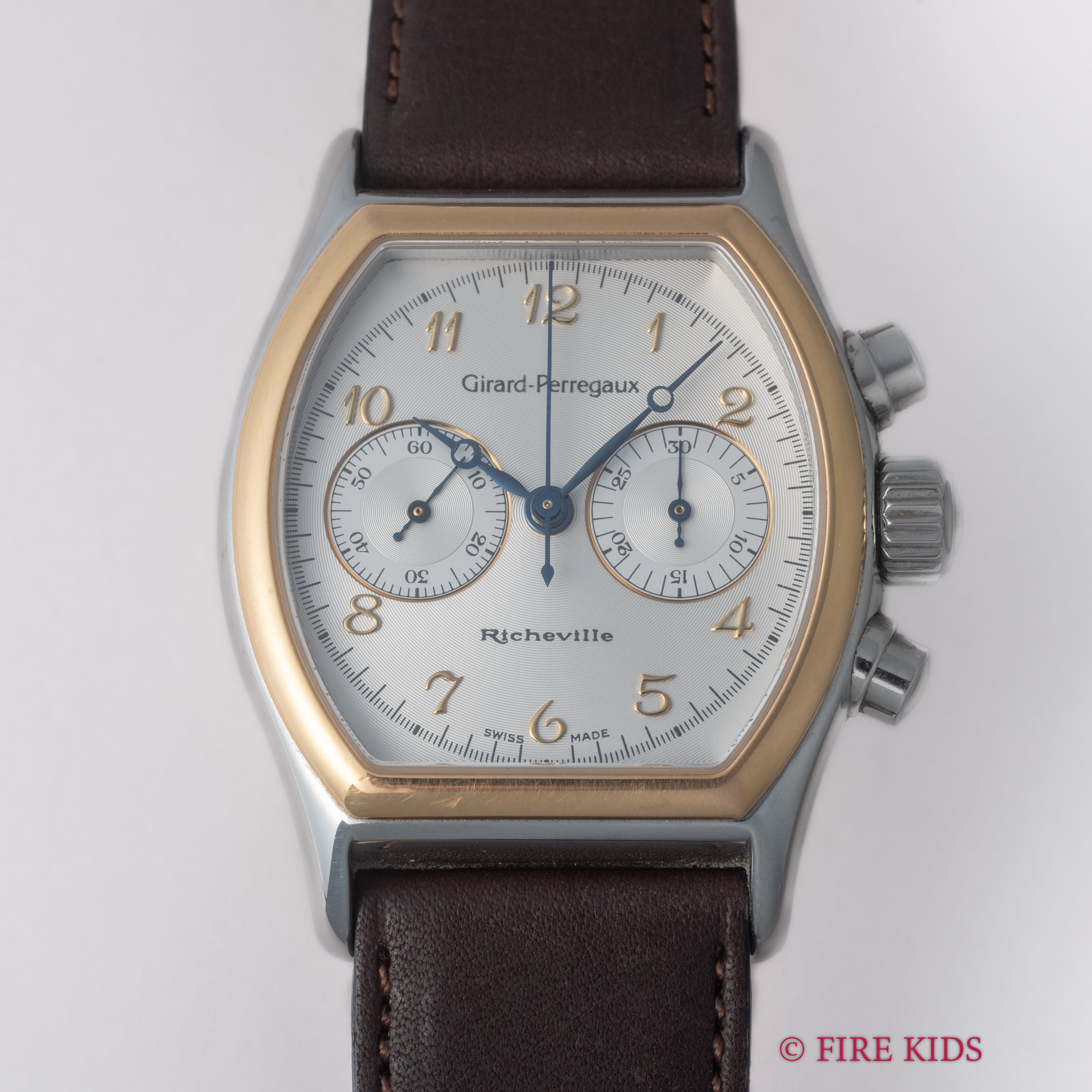 ジラールペルゴ リシュビル 1990年代製 手巻き コンビ Ref.2710 Cal.1872