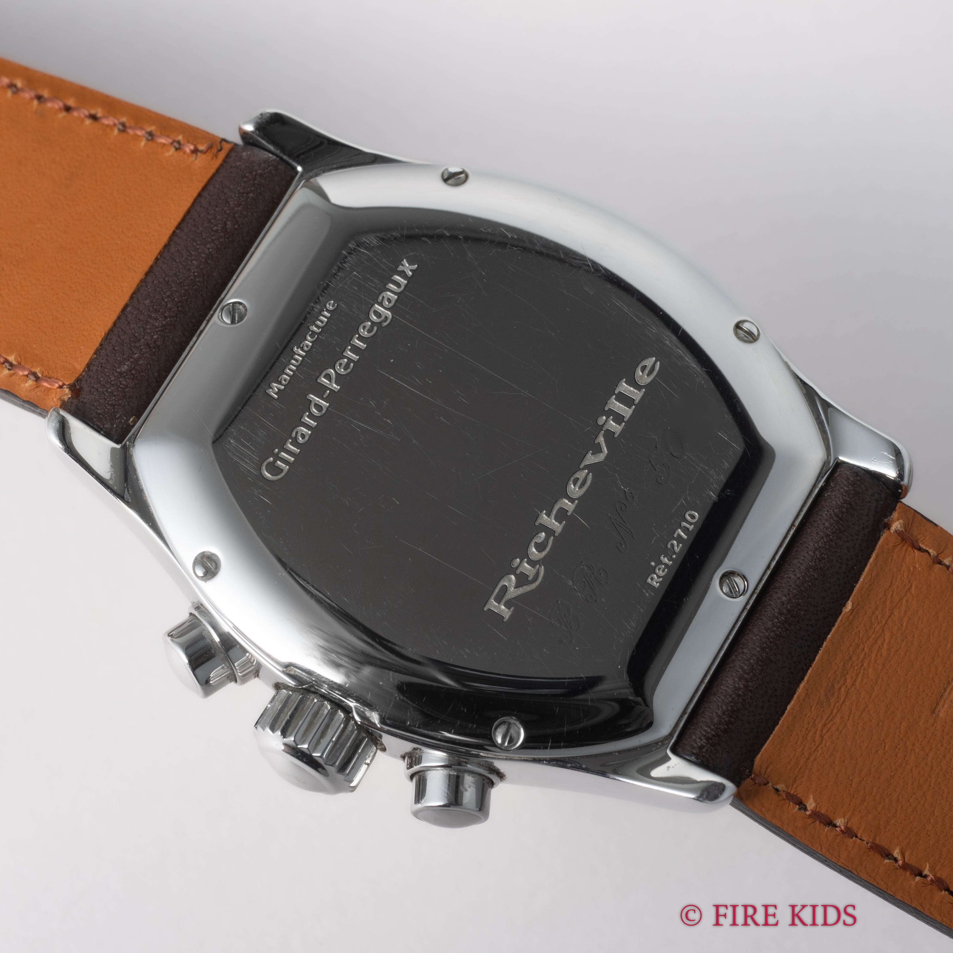 ジラールペルゴ リシュビル 1990年代製 手巻き コンビ Ref.2710 Cal.1872