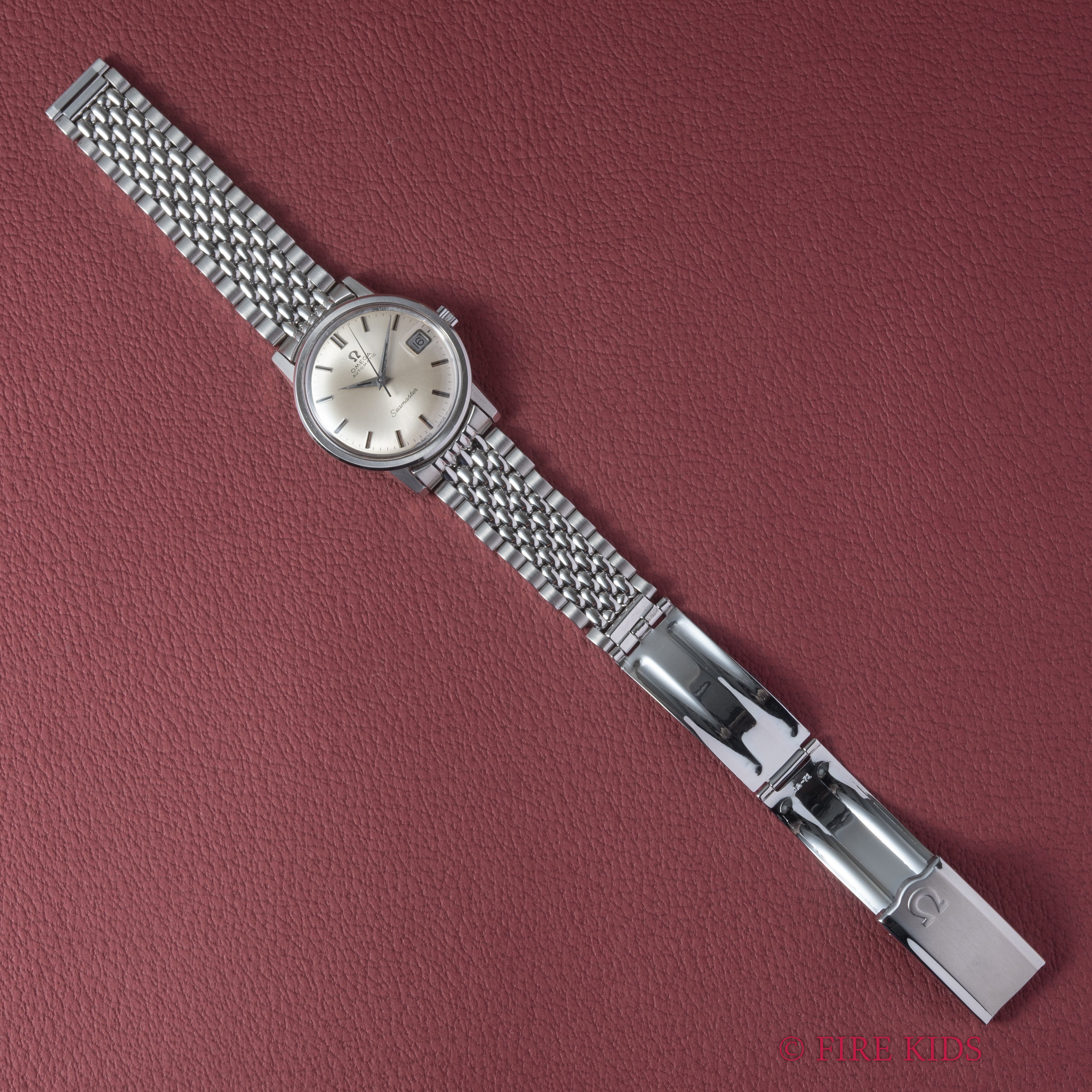 オメガ シーマスター 1969年製 自動巻 Cal. 565 Ref.166.003 純正ライスブレス付