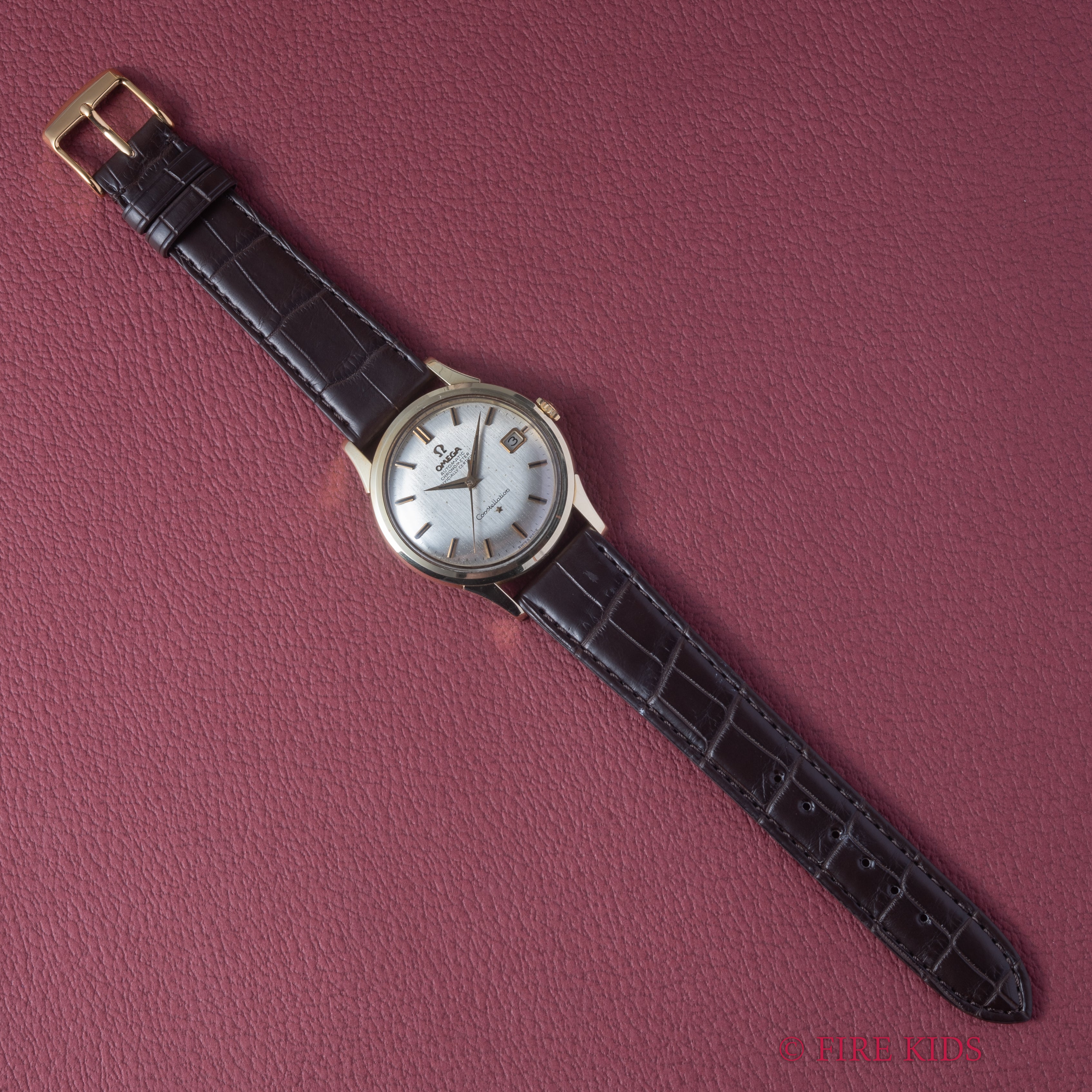 オメガ コンステレーション 1963年製 トップゴールドケース 自動巻クロノメーター Cal.561