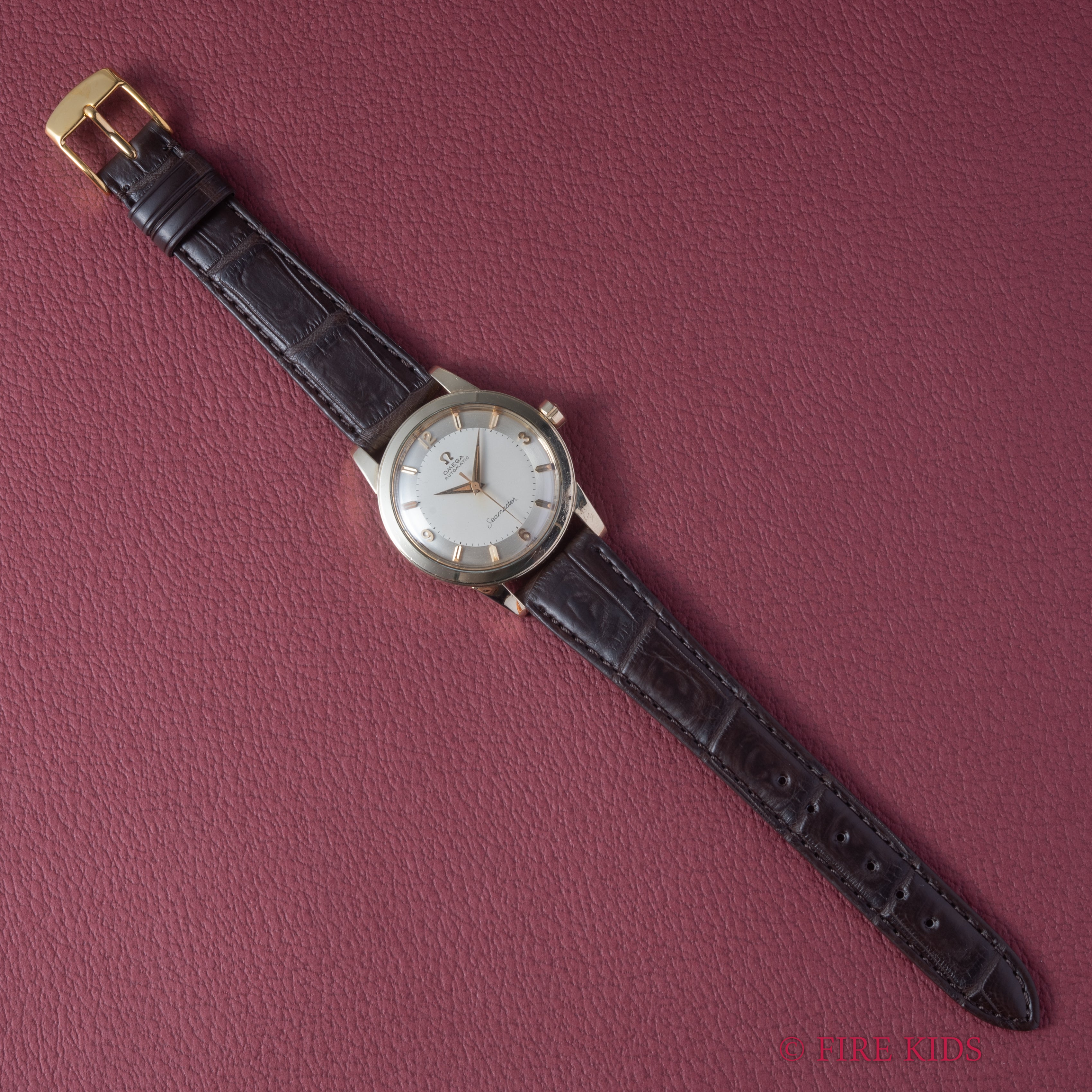 オメガ シーマスター 1958年製 Ref.GX6250 自動巻き Cal.500 14KYGF