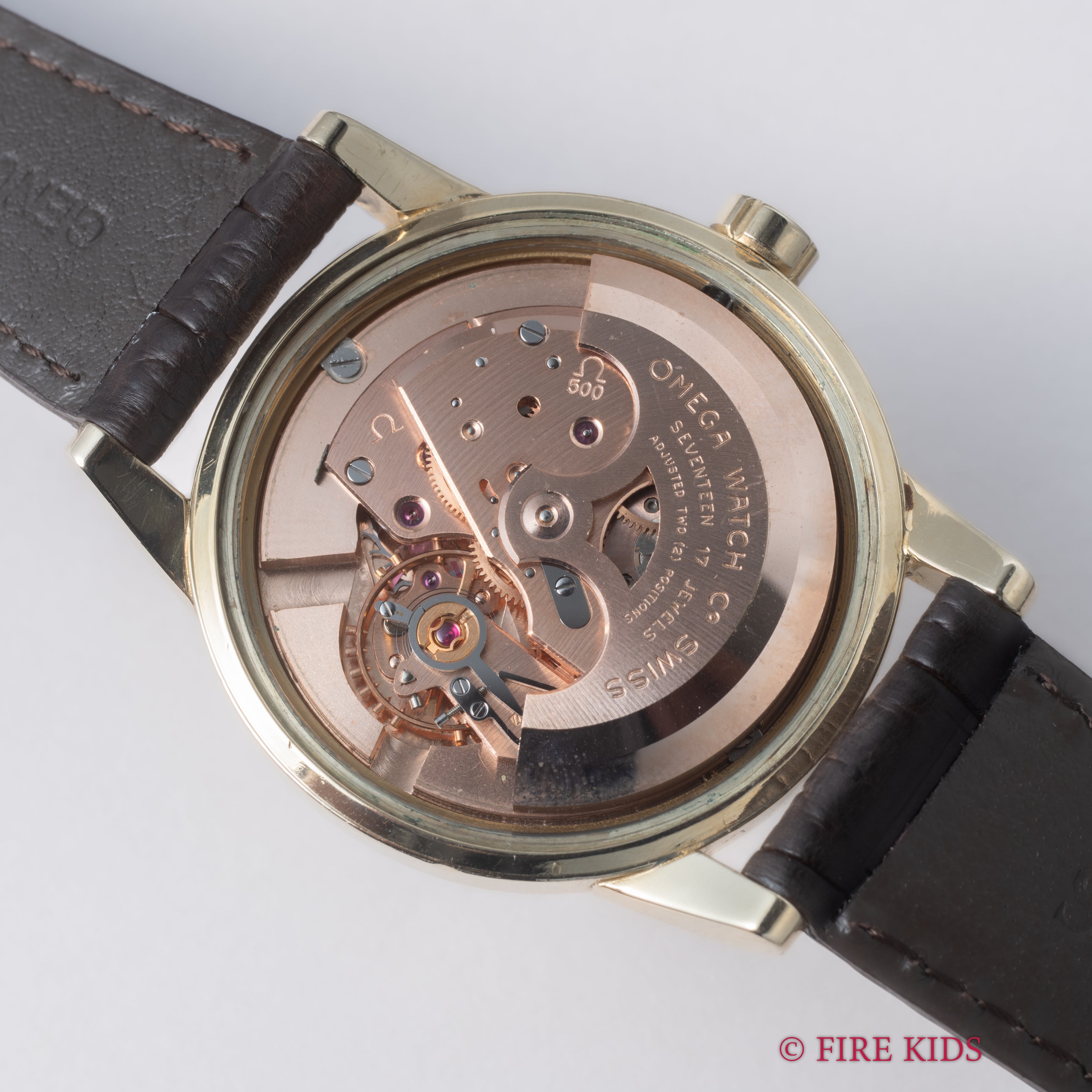 オメガ シーマスター 1958年製 Ref.GX6250 自動巻き Cal.500 14KYGF