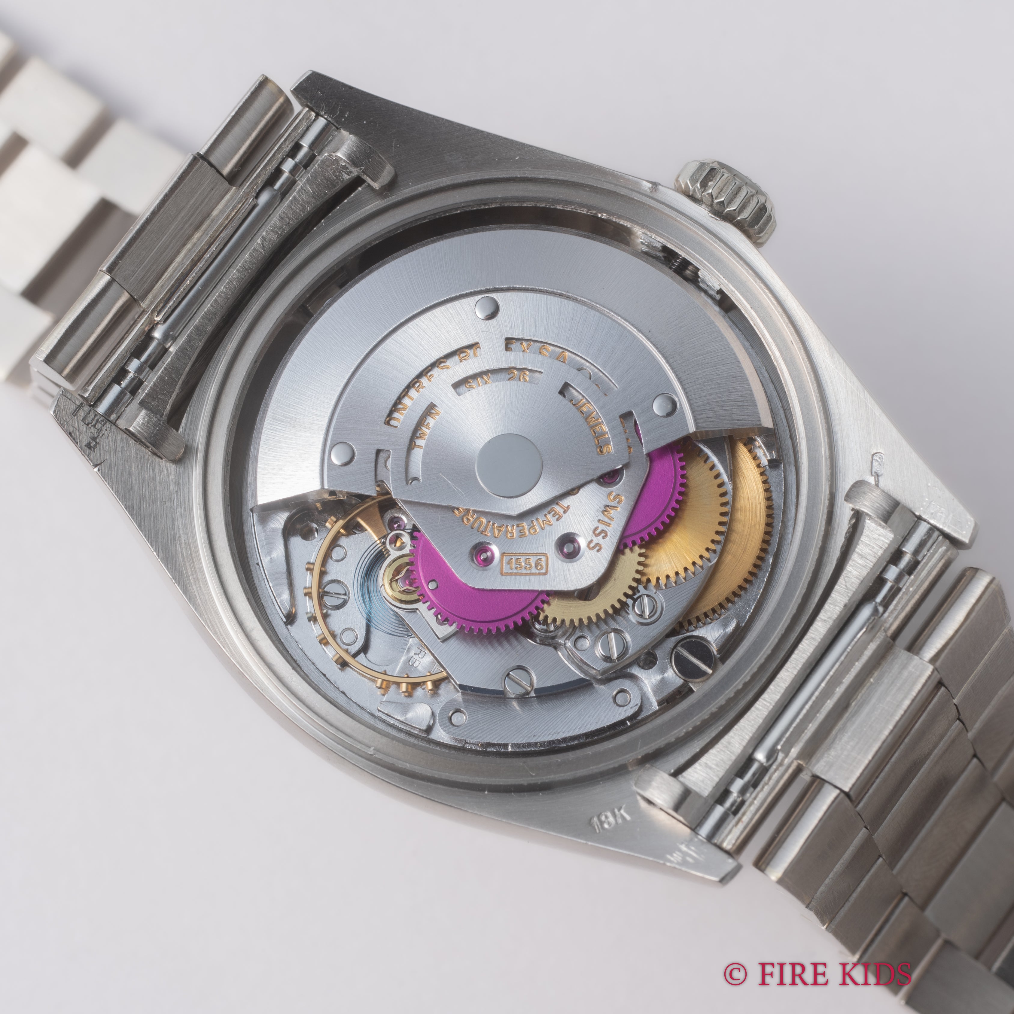 ロレックス 18金無垢ホワイトゴールドデイデイト 1968年製 Ref.1803 純正ジャパンブレス