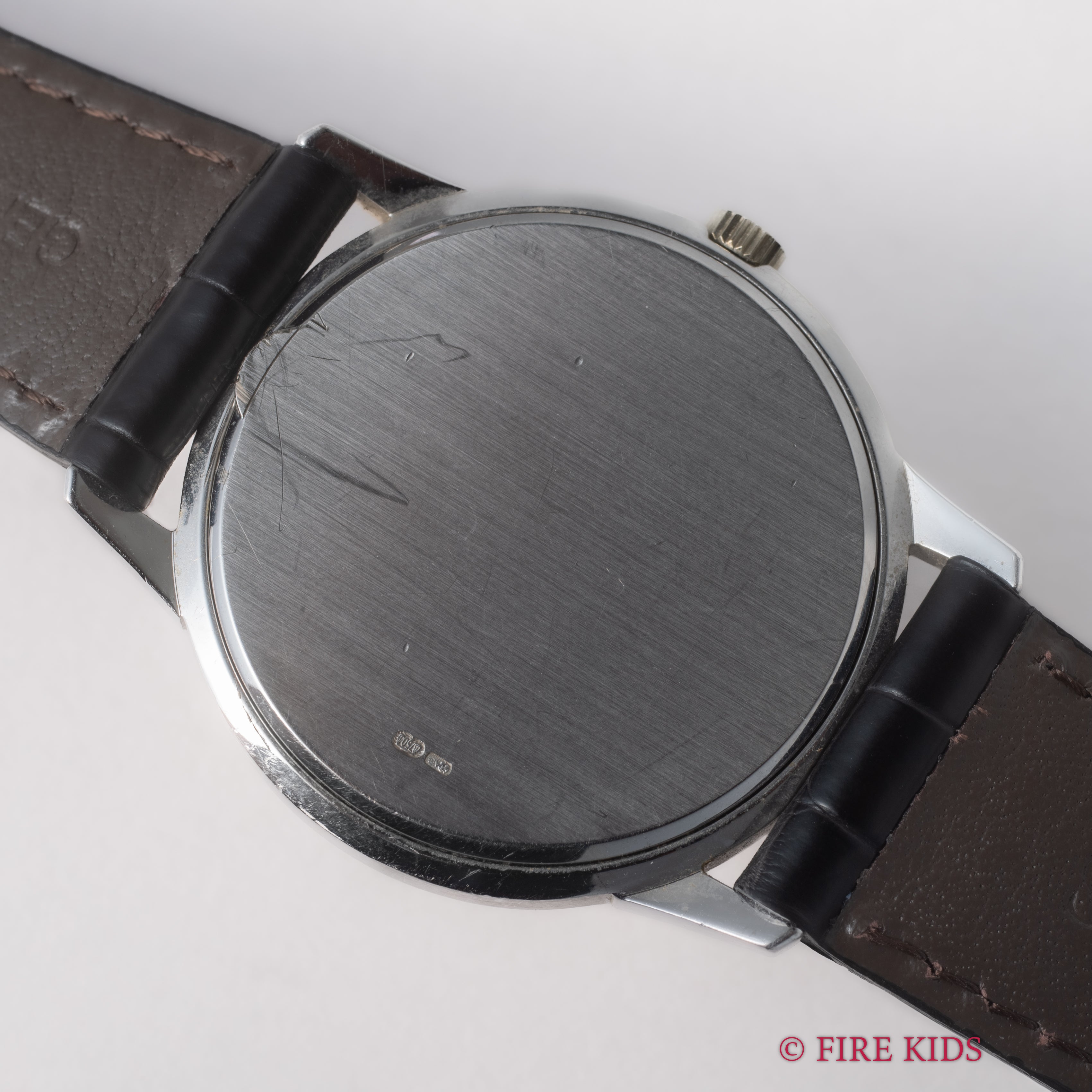 パテック・フィリップ カラトラバ Ref.3602 1970年代製 ホワイトローマンダイヤル 自動巻デイト Cal.28‐255C 純正尾錠