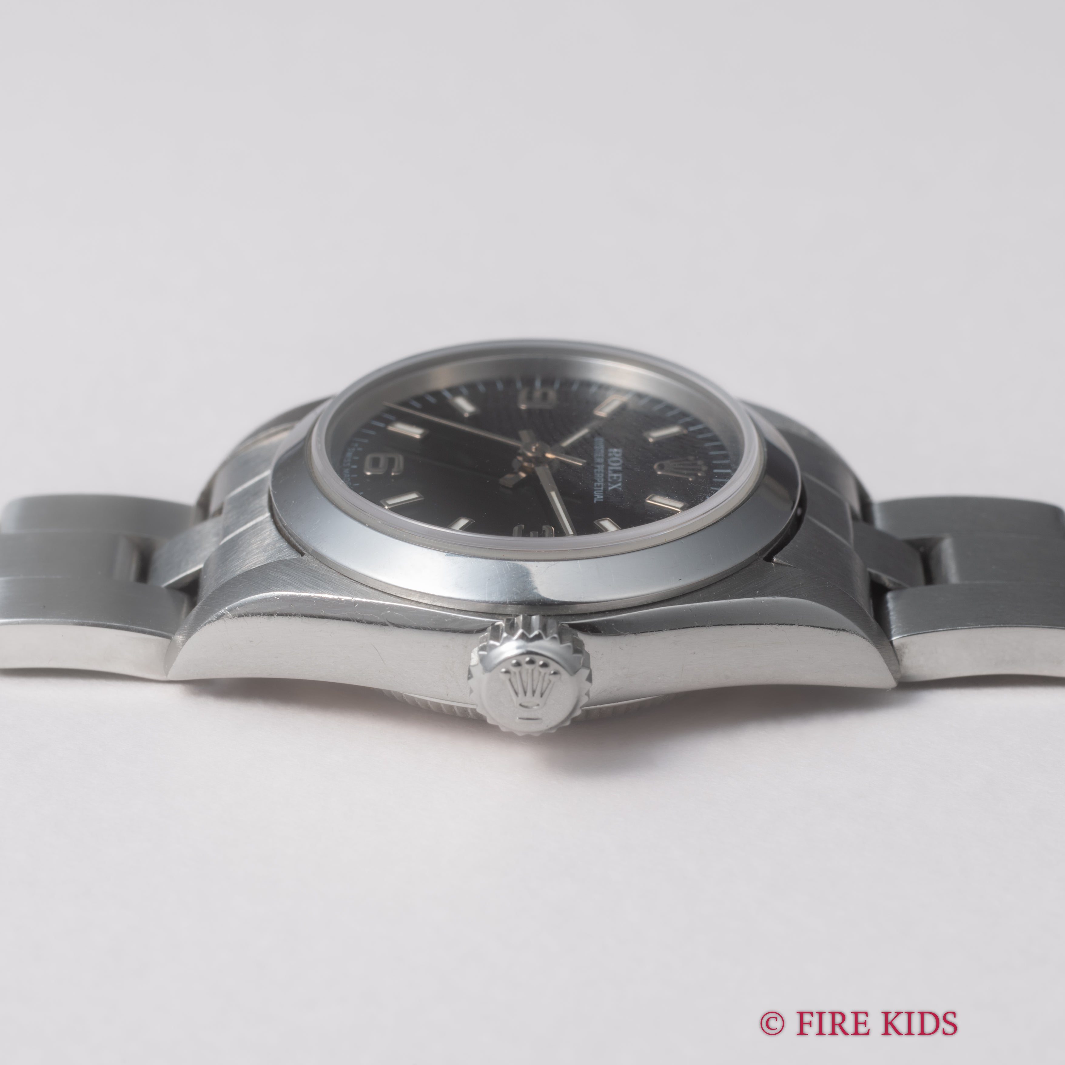 ロレックス レディース オイスターパーペチュアル 1997年製 Ref.67180 エクスプローラーダイヤル 箱、ギャラ付き