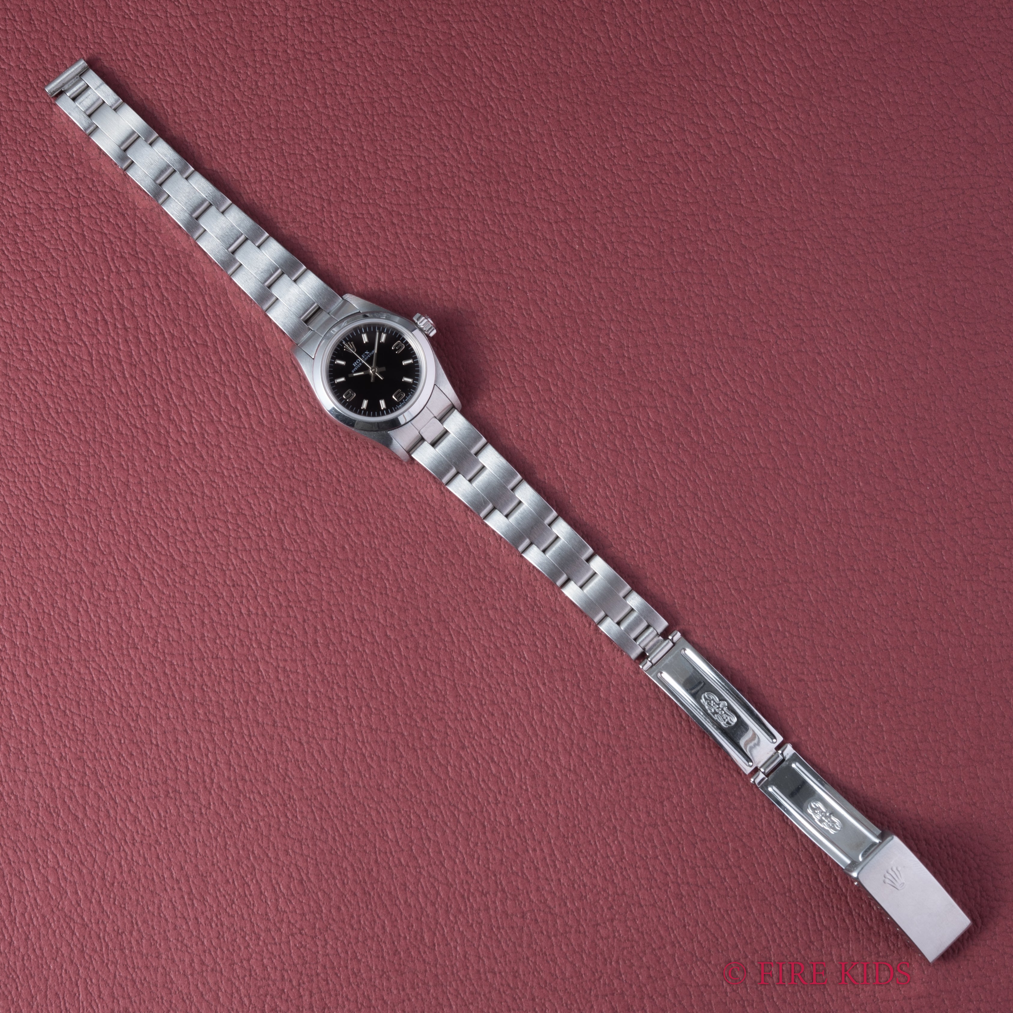 ロレックス レディース オイスターパーペチュアル 1997年製 Ref.67180 エクスプローラーダイヤル 箱、ギャラ付き