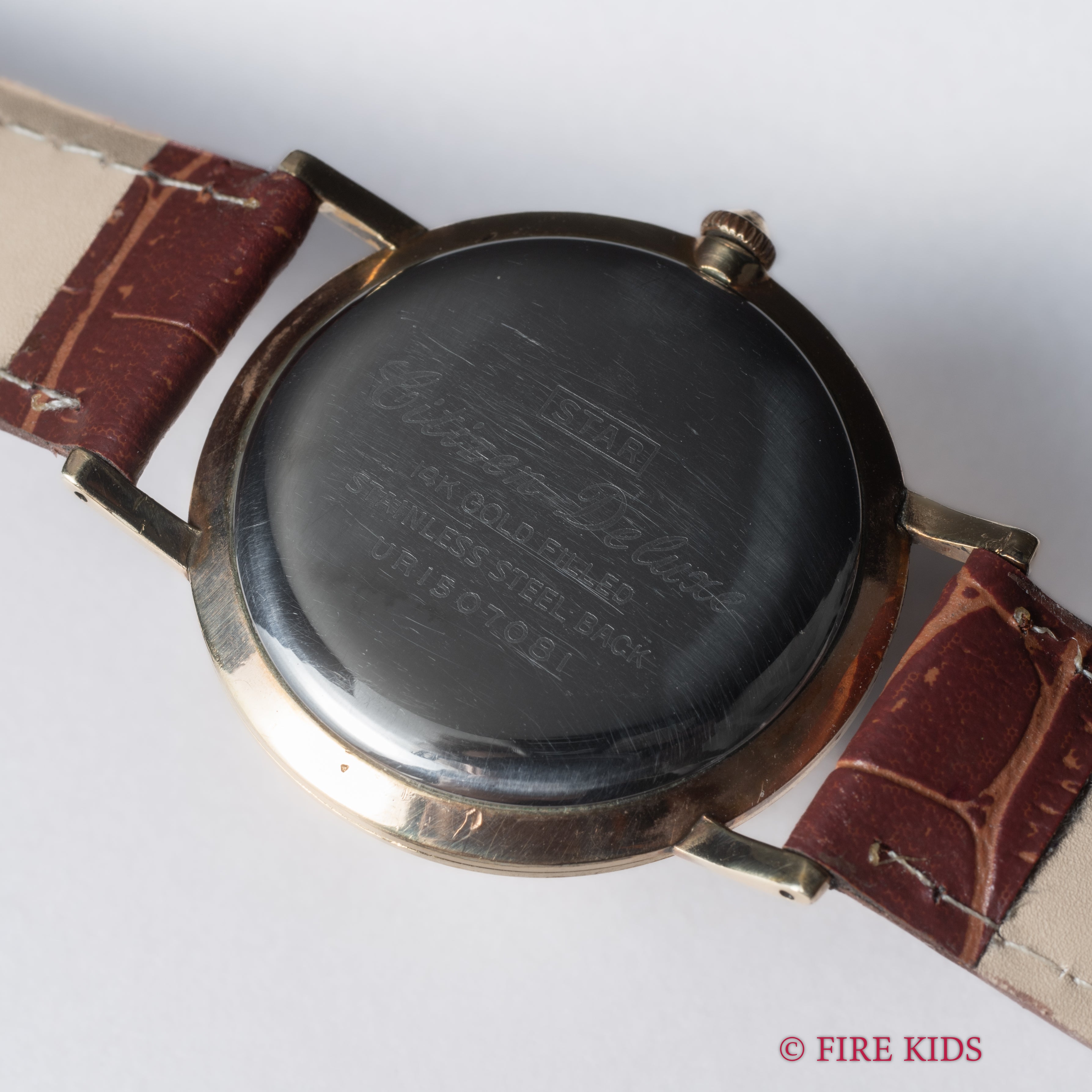 シチズン 1961年製 デラックス 手巻き 2トーンダイヤル 太陽マーク