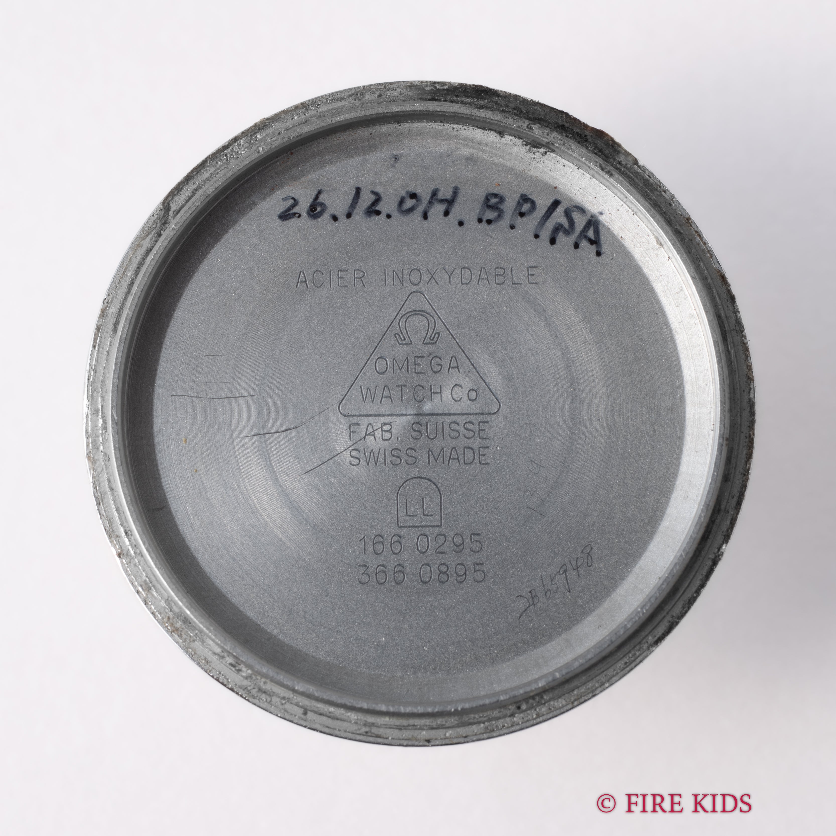 オメガ クラシック PGコンビ 1991年製 ツートーンローマンダイヤル 自動巻 Ref.166 0295 Cal.1110 純正コンビブレス