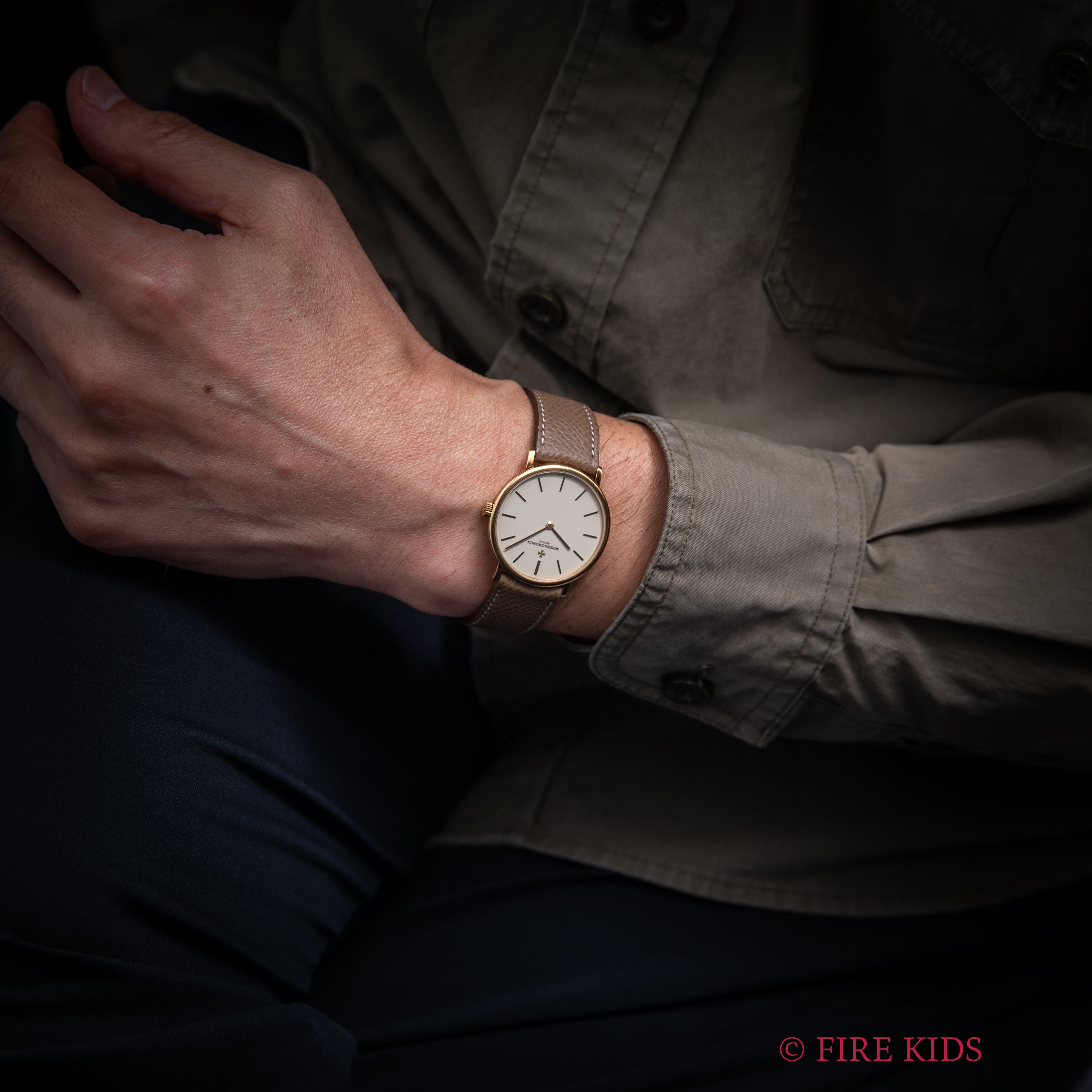 ヴァシュロンコンスタンタン 18金無垢エッセンシャル 1990年代製 Ref.39039-2 エクストラフラット 手巻き