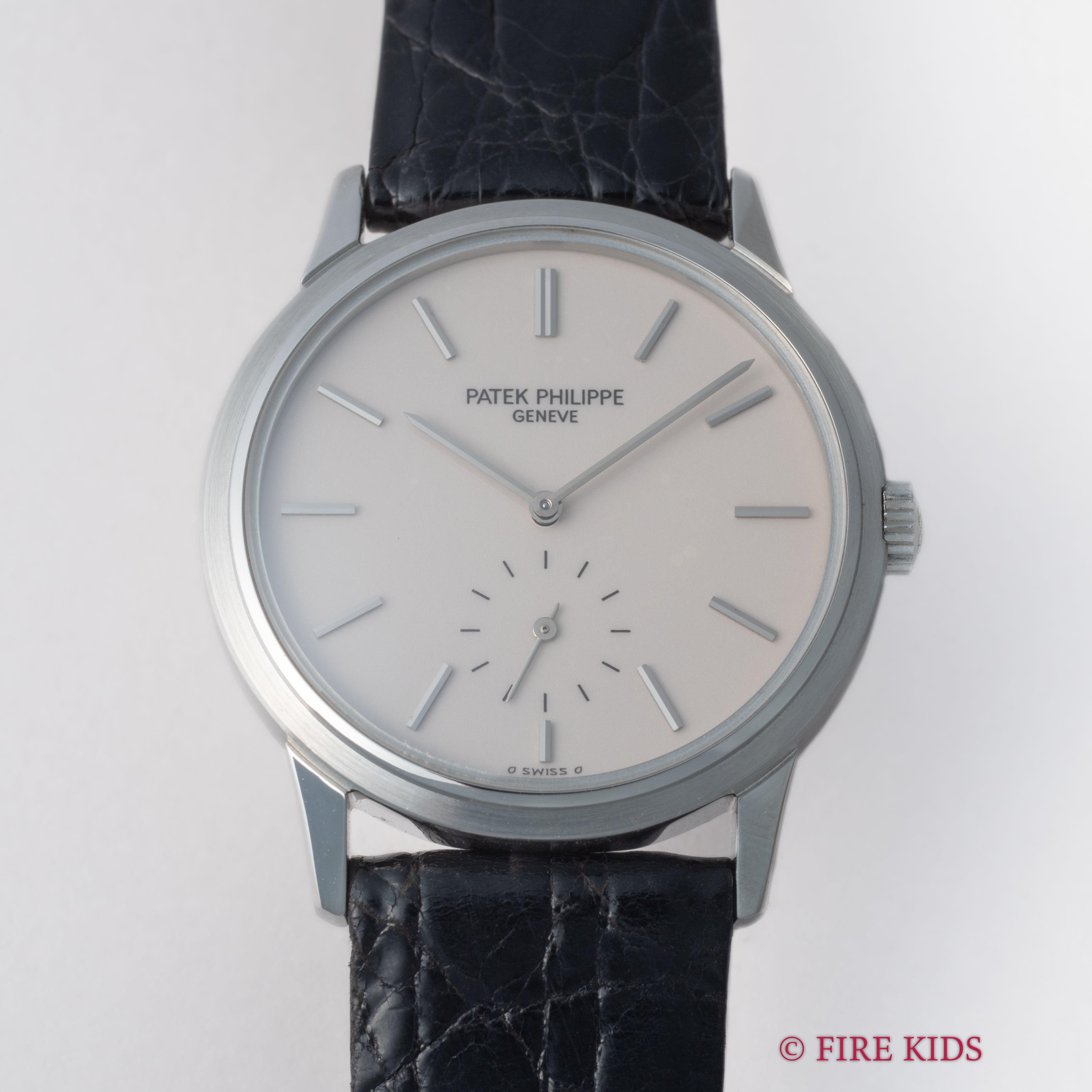 パテック・フィリップ カラトラバ 1989年製 創業150周年記念限定モデル Ref.3718A ギャラ付