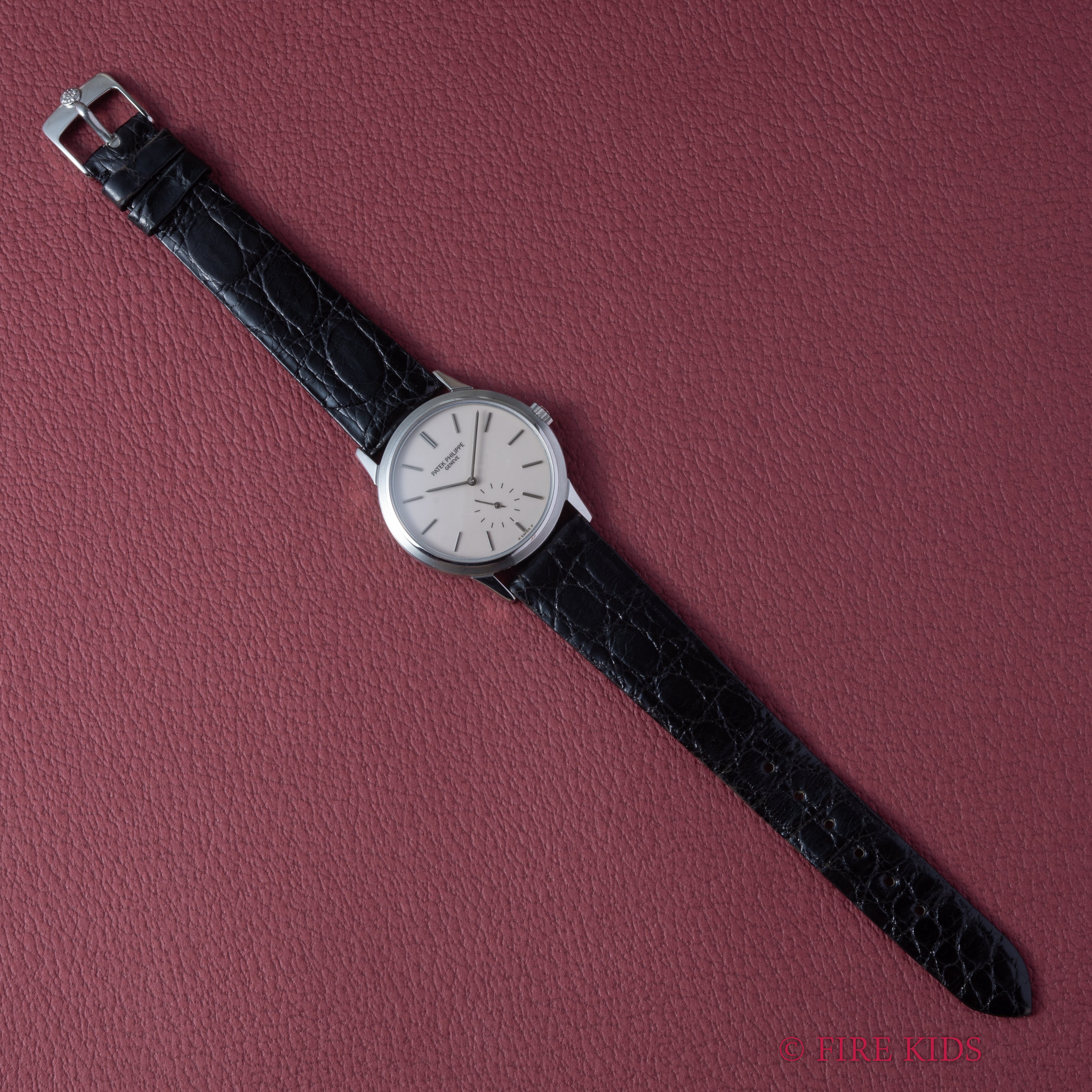 パテック・フィリップ カラトラバ 1989年製 創業150周年記念限定モデル Ref.3718A ギャラ付