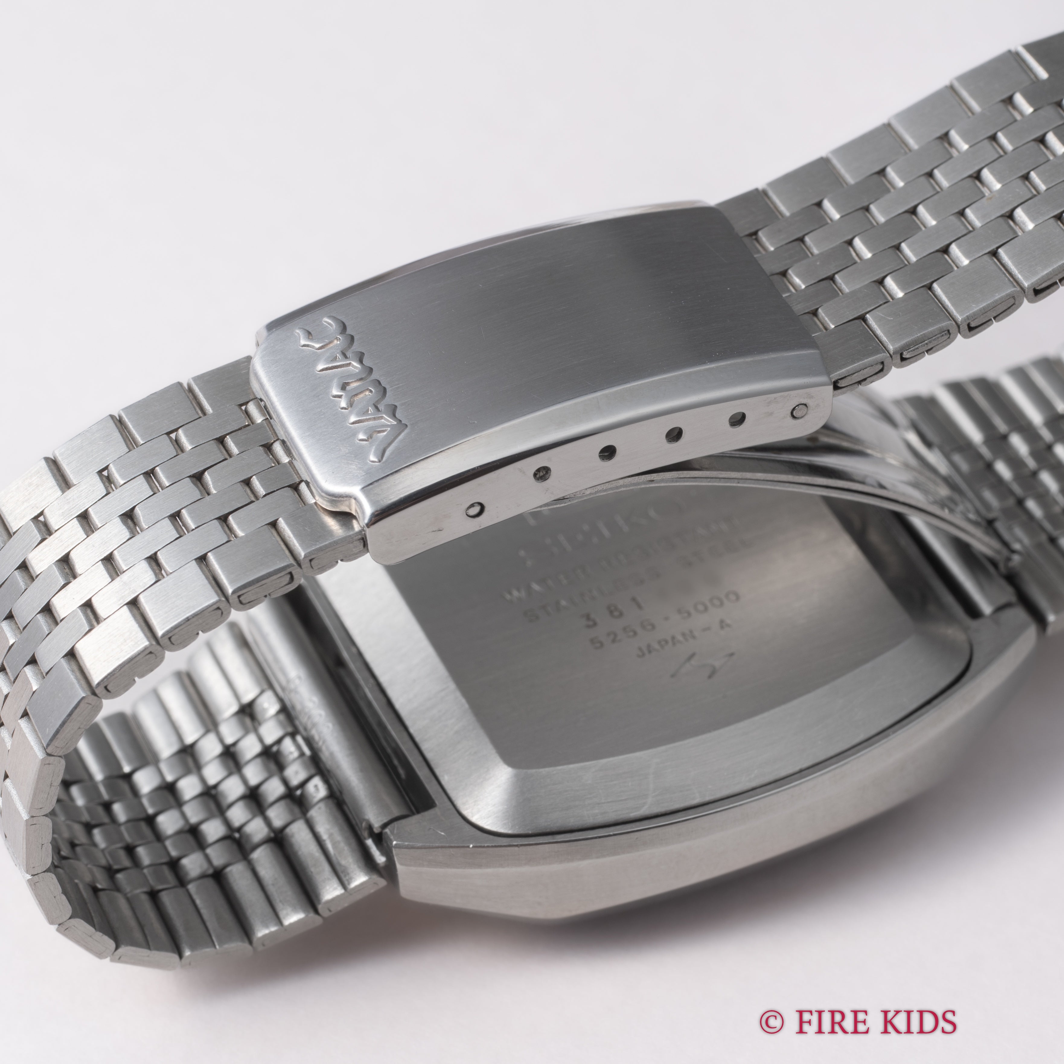 キングセイコー スペシャル バナック 1973年製 Ref.5256-5000 グリーングラデーションダイヤル 純正ブレス