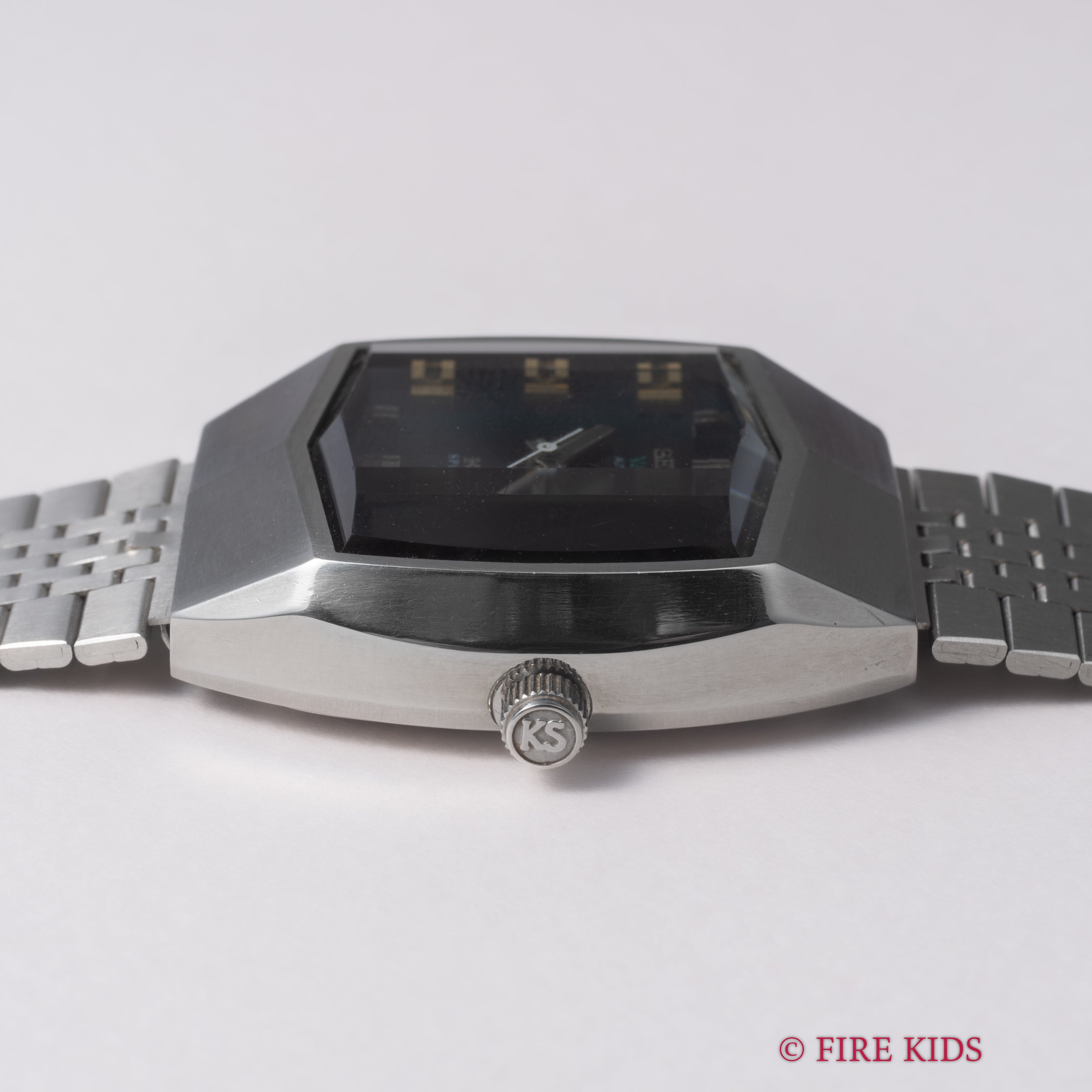 キングセイコー スペシャル バナック 1973年製 Ref.5256-5000 グリーングラデーションダイヤル 純正ブレス