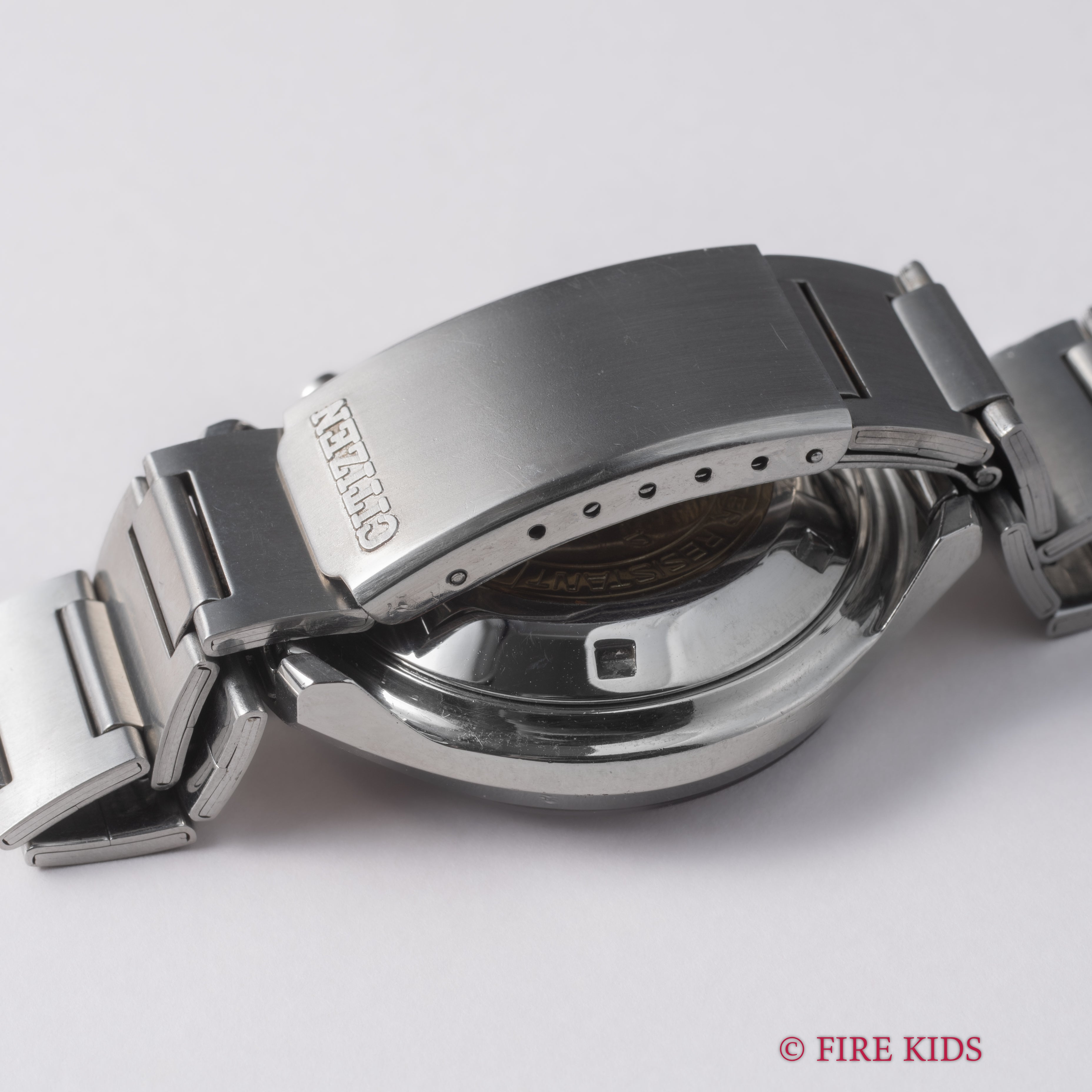 シチズン チャレンジタイマー 1972年製 ダークブルーダイヤル 自動巻フライバッククロノグラフ 純正ブレス