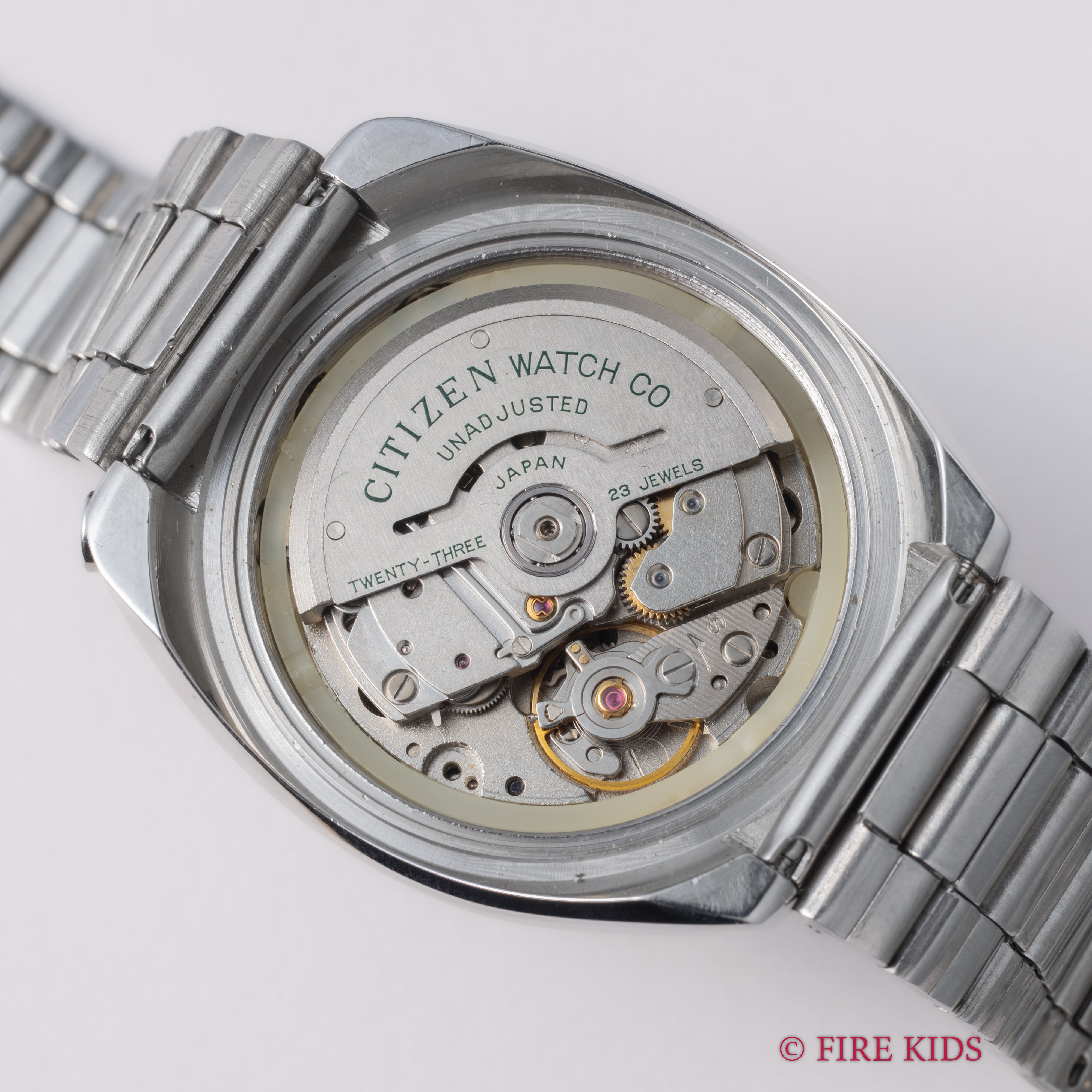 シチズン ツノクロノ チャレンジタイマー 1979年製 自動巻きクロノグラフ 純正ブレス