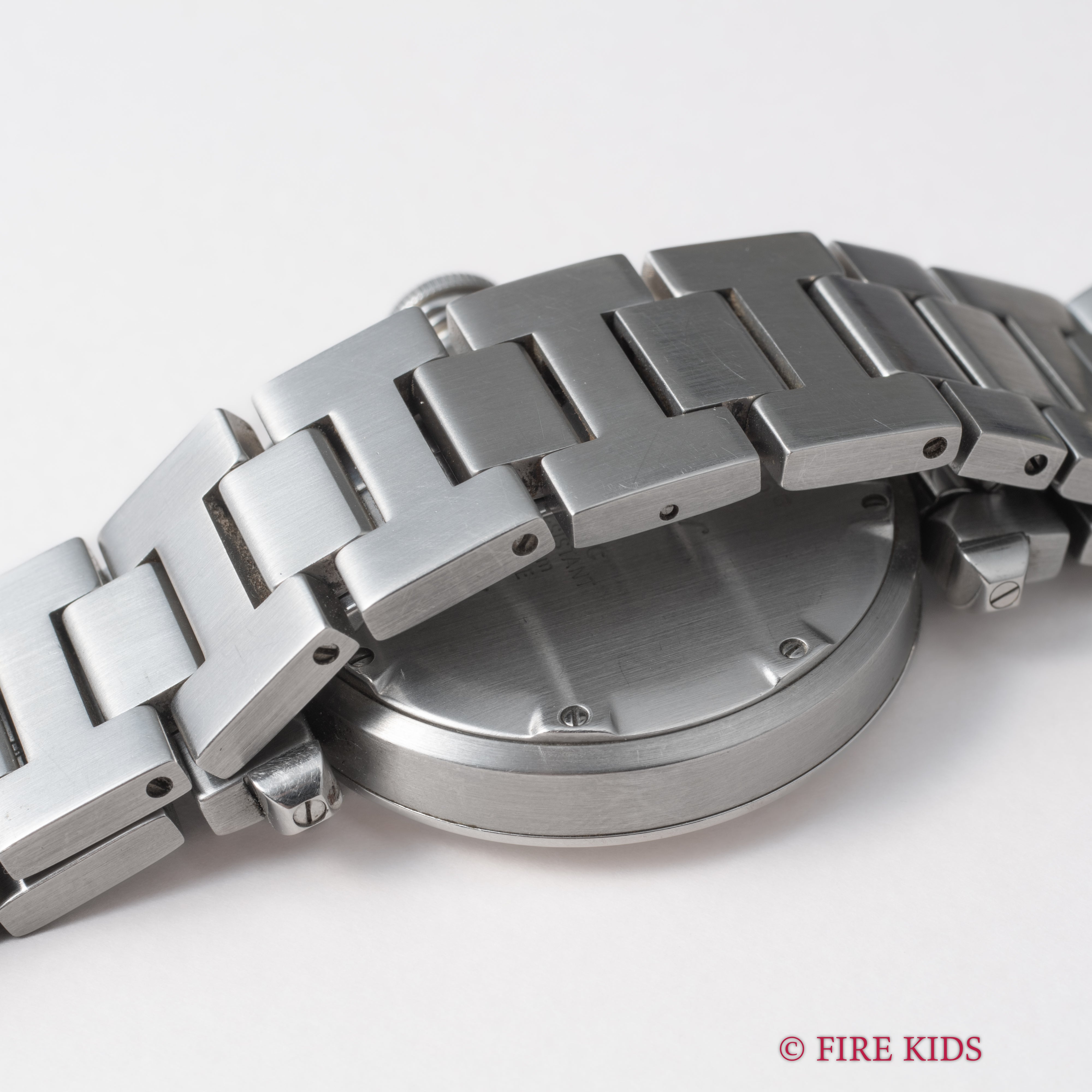 カルティエ パシャC初期型 1990年代製 Ref.2324 シルバーダイヤル 自動巻 純正ブレス