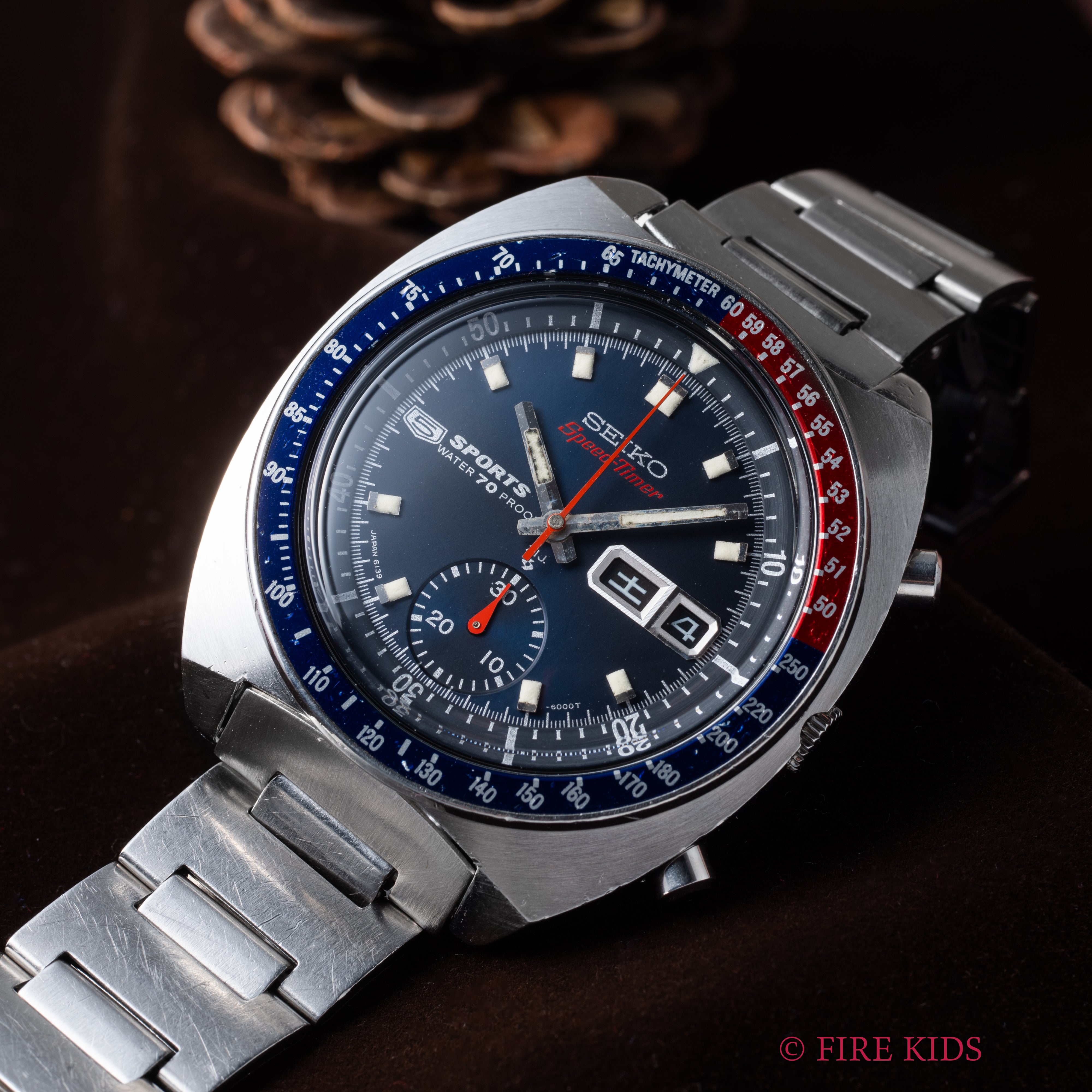 セイコー 1969年製 5スポーツ スピードタイマー Ref.6139-6000 クロノ