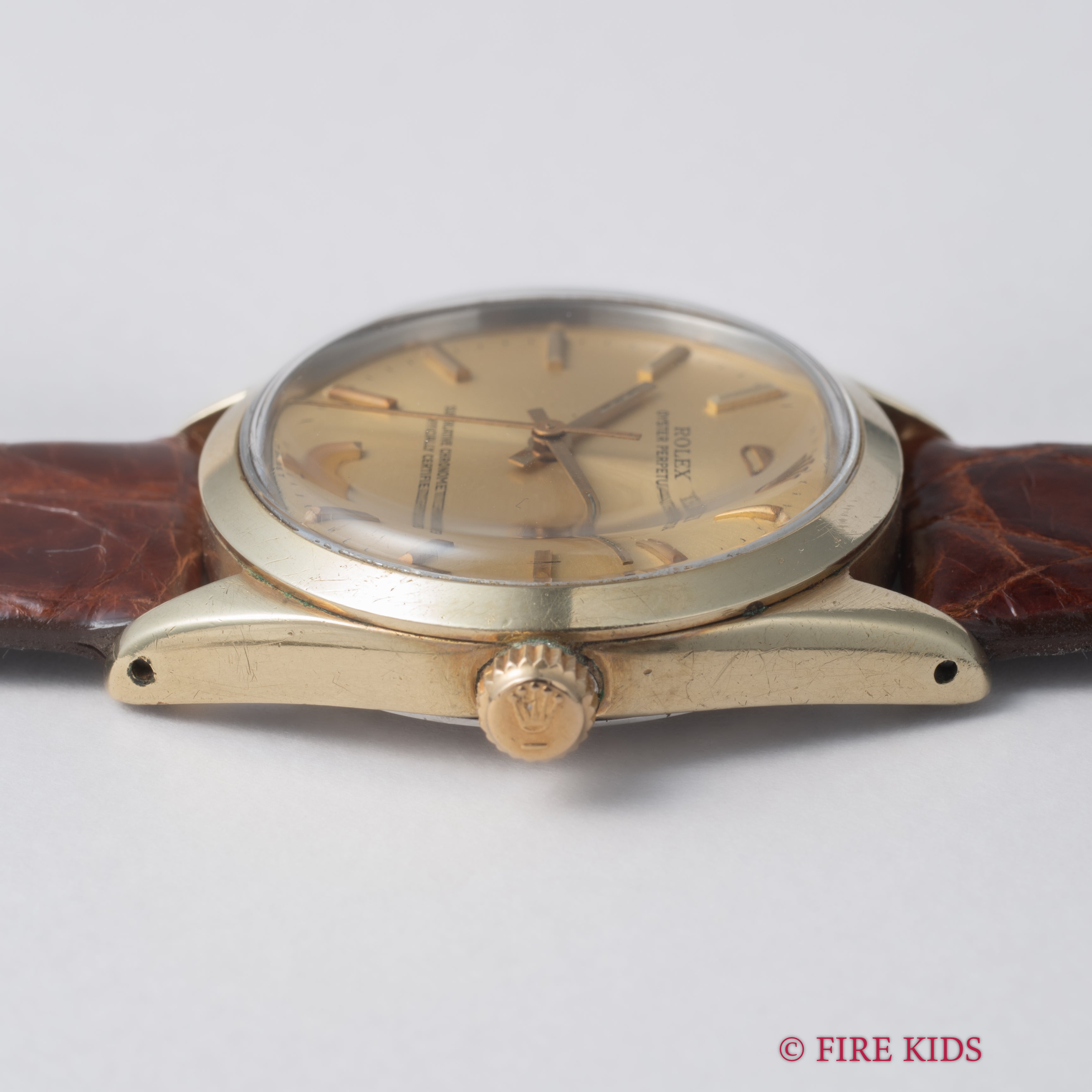 ロレックス オイスターパーペチュアル 1972年製 Ref.1024 金張り 自動巻 Cal.1570