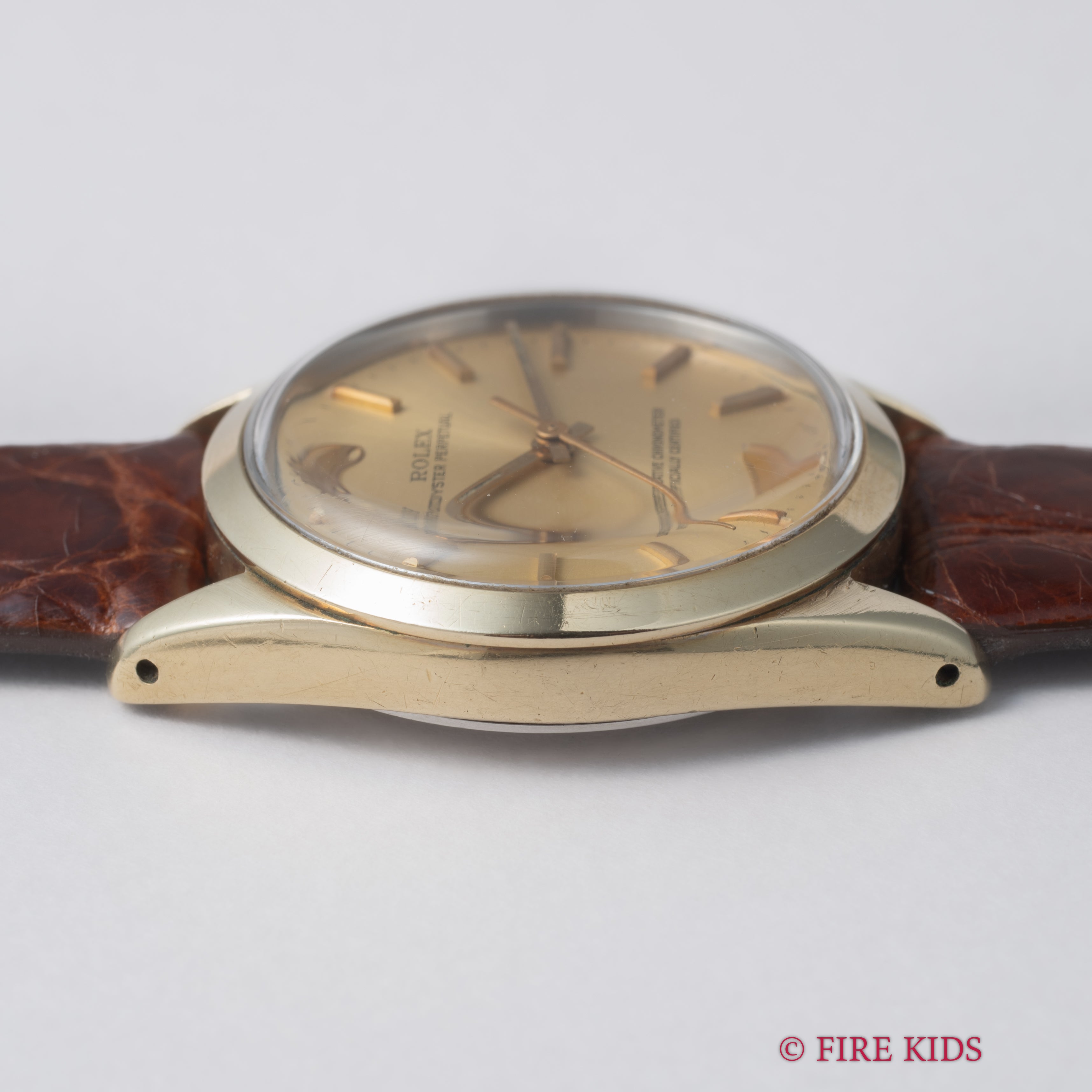 ロレックス オイスターパーペチュアル 1972年製 Ref.1024 金張り 自動巻 Cal.1570