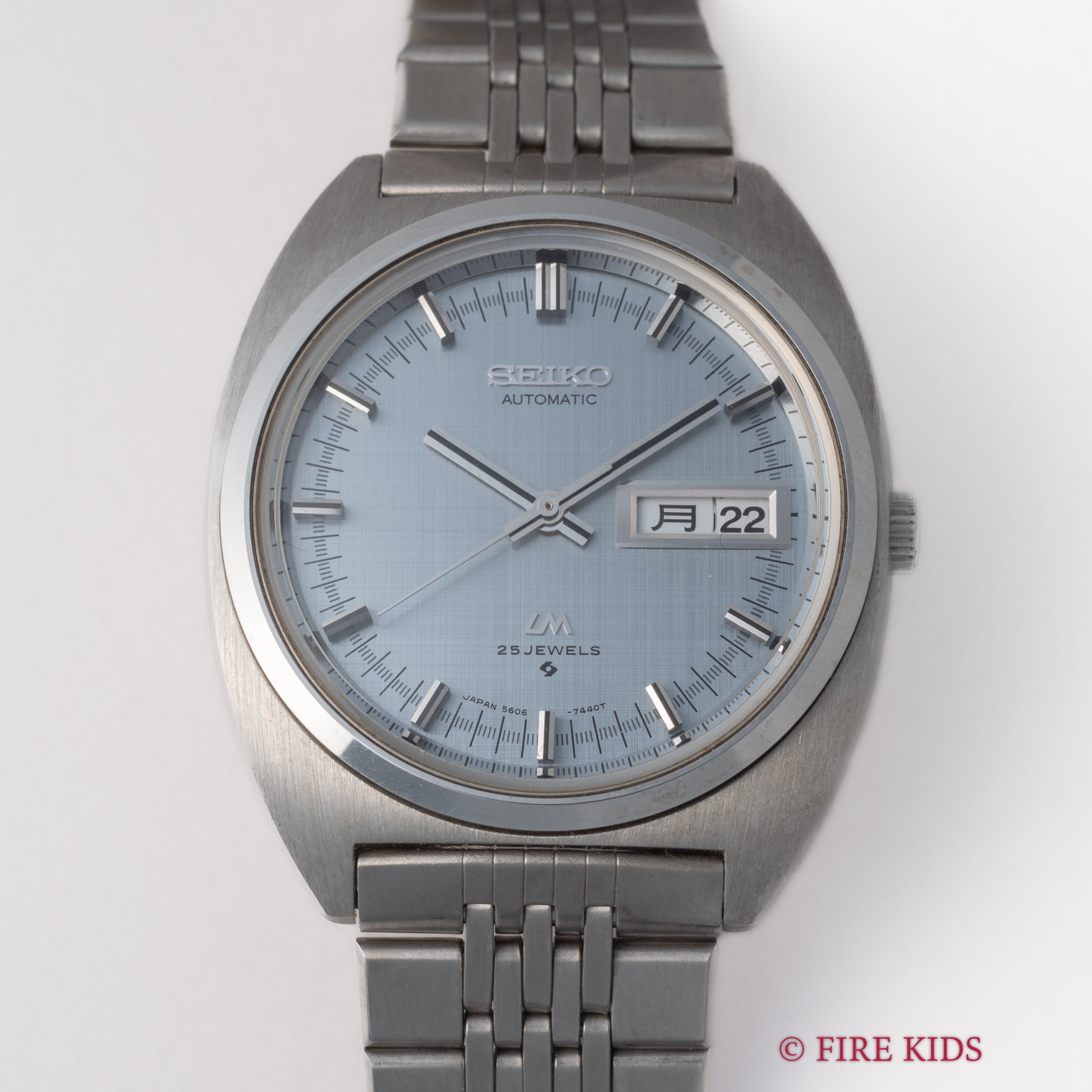 セイコー ロードマチック 未使用品 1971年製 Ref.5606-7140 純正ブレス タグ付き Cal.5606A 自動巻 タグ付き 純正ブレス