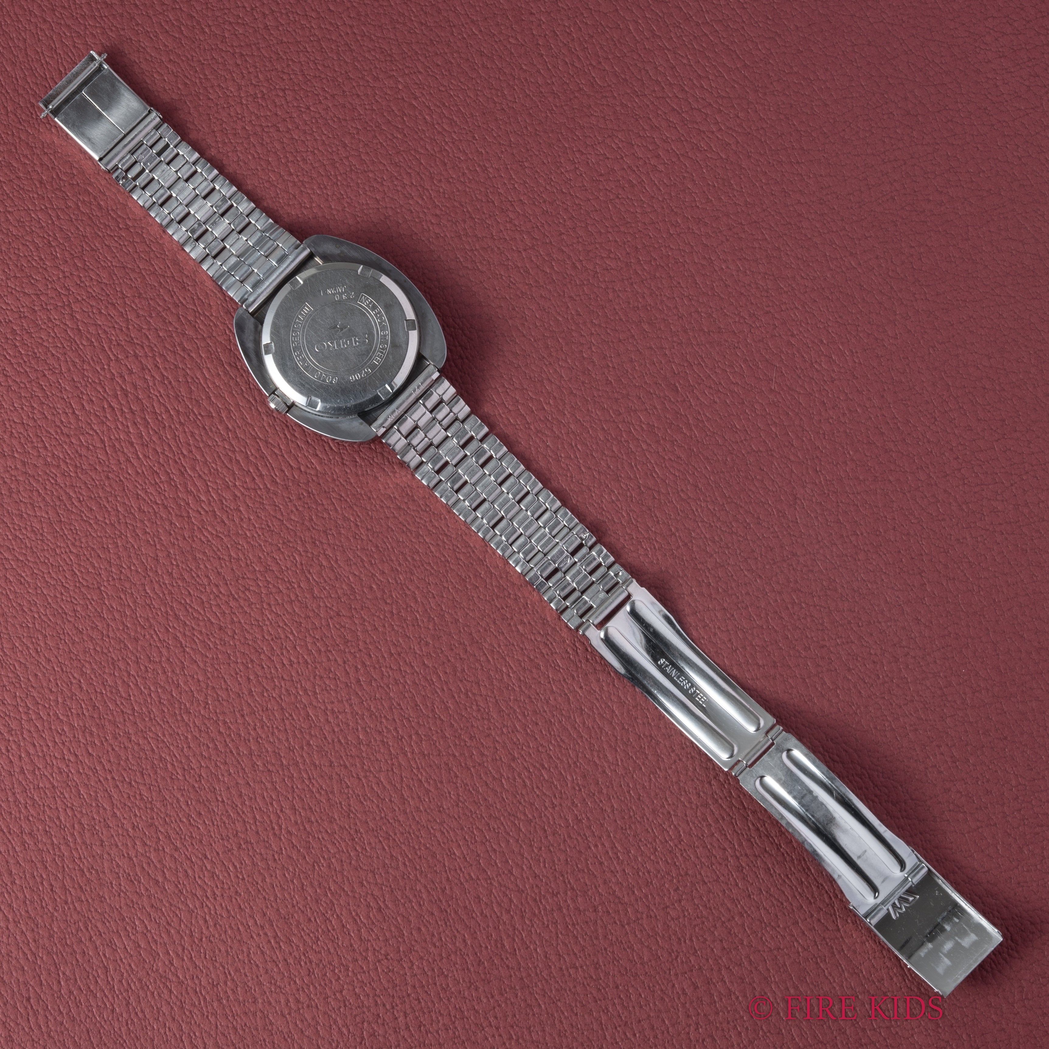 セイコー ロードマチックスペシャル 超硬ケース 1972年製 自動巻 純正ブレス