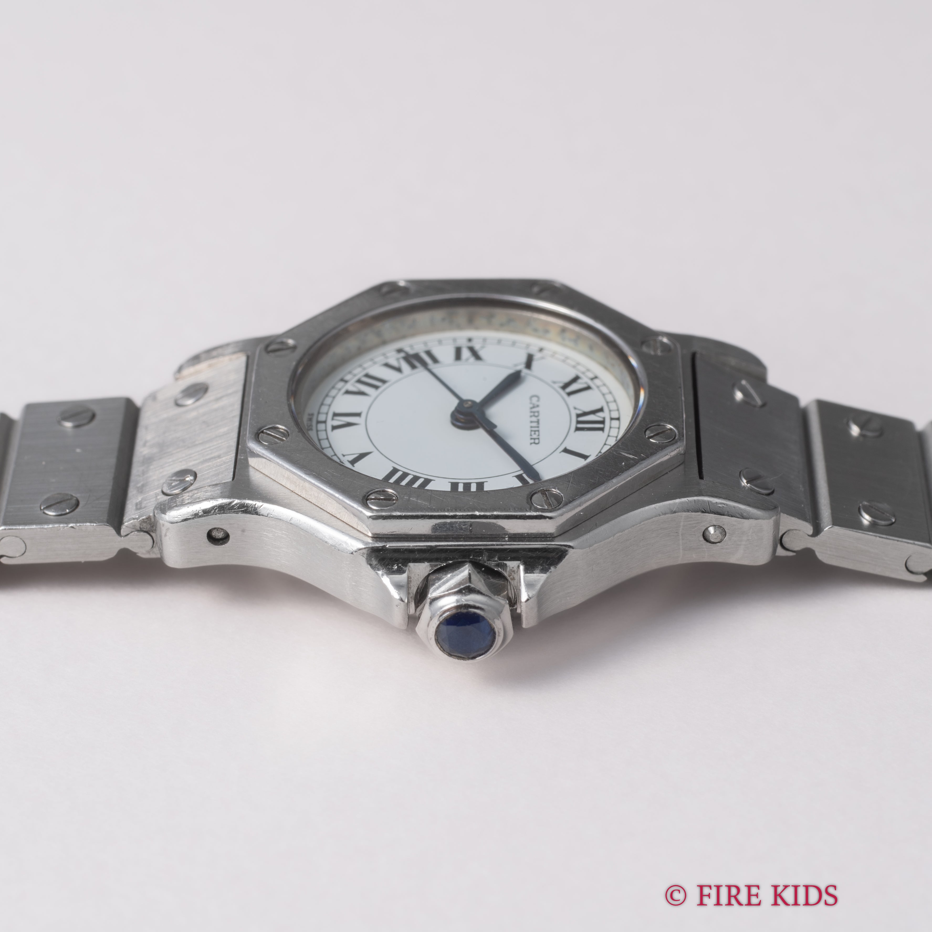 カルティエ サントス オクタゴン 1980年代製 Ref.0906 SMサイズ ステンレス