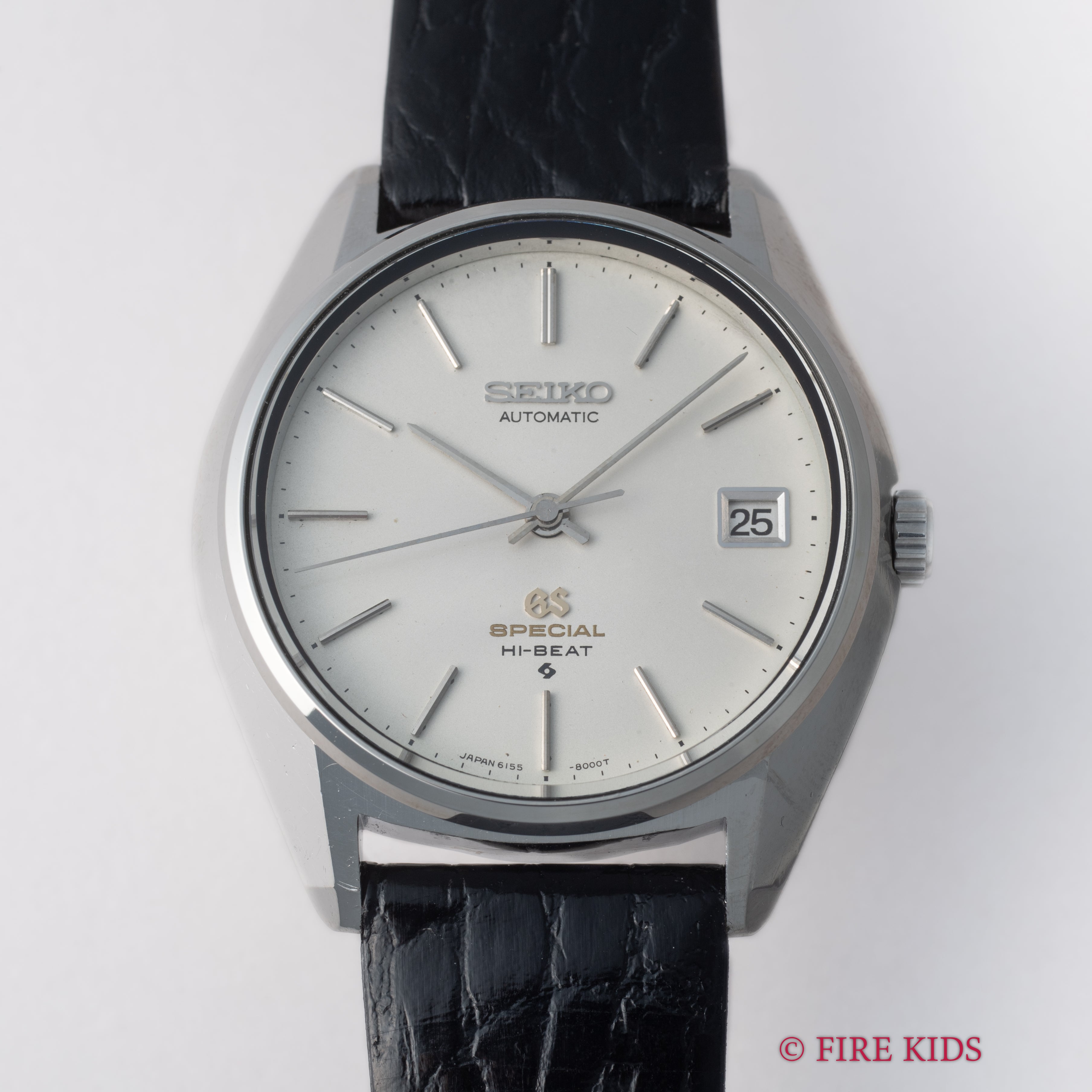 グランドセイコー スぺシャル 1971年製 Ref.6155-8000 10振動自動巻 61GSスペシャル 純正ベルト 尾錠