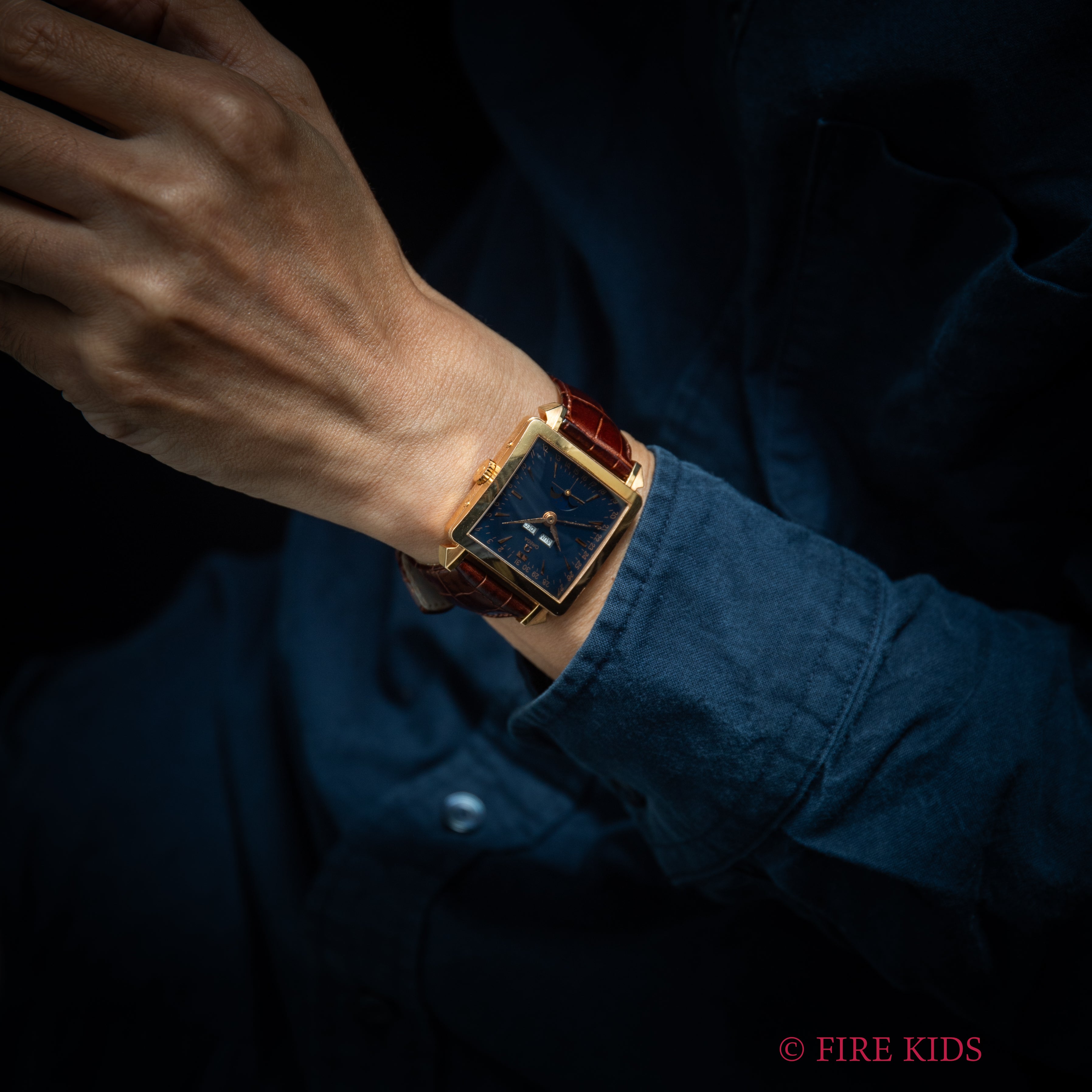 オメガ コスミック ミュージアム トリカレムーン 2002年製 1951本限定 18金無垢 Ref.57018003