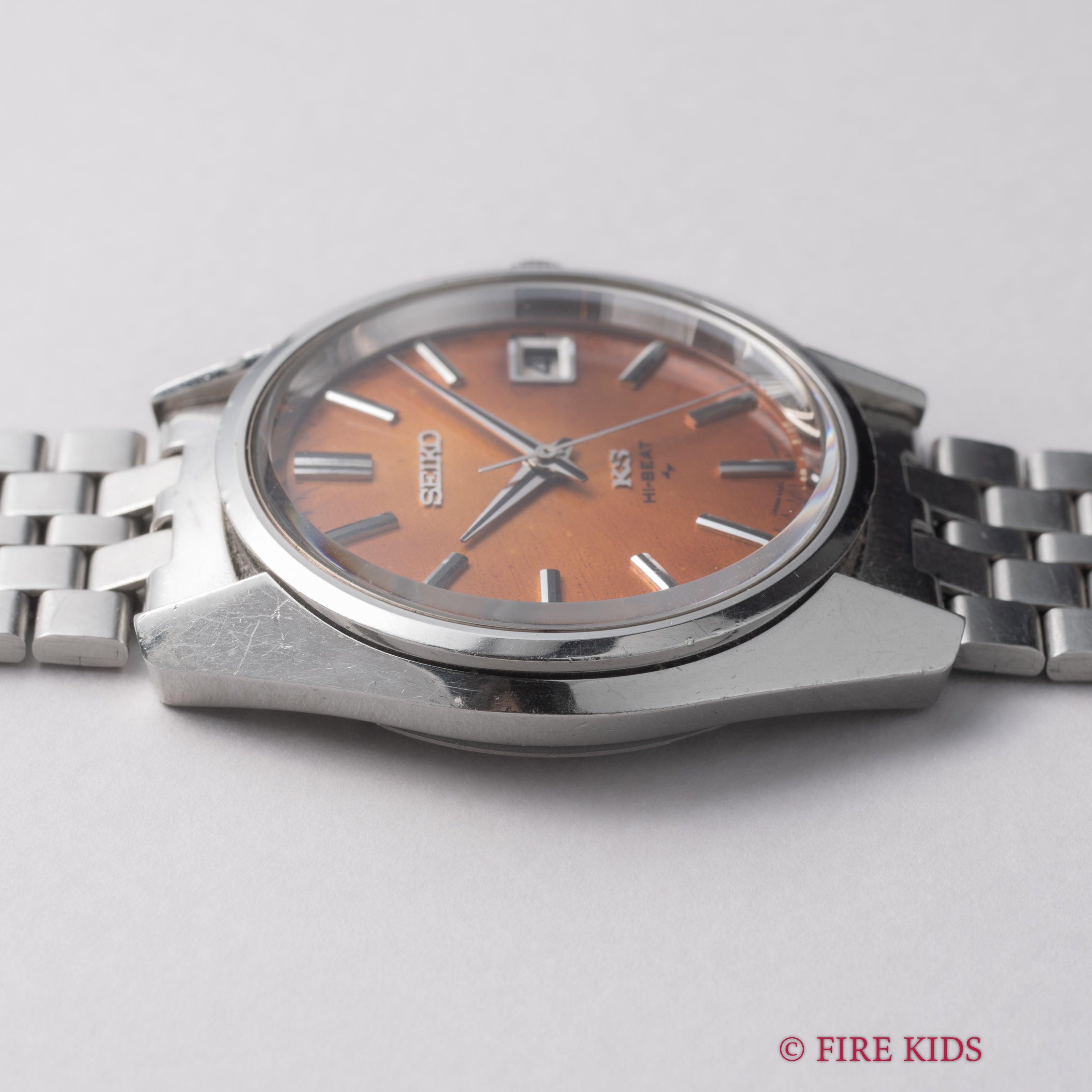 キングセイコー 1969年製 Ref.4502-7000 10振動手巻 45KS パティーナダイヤル