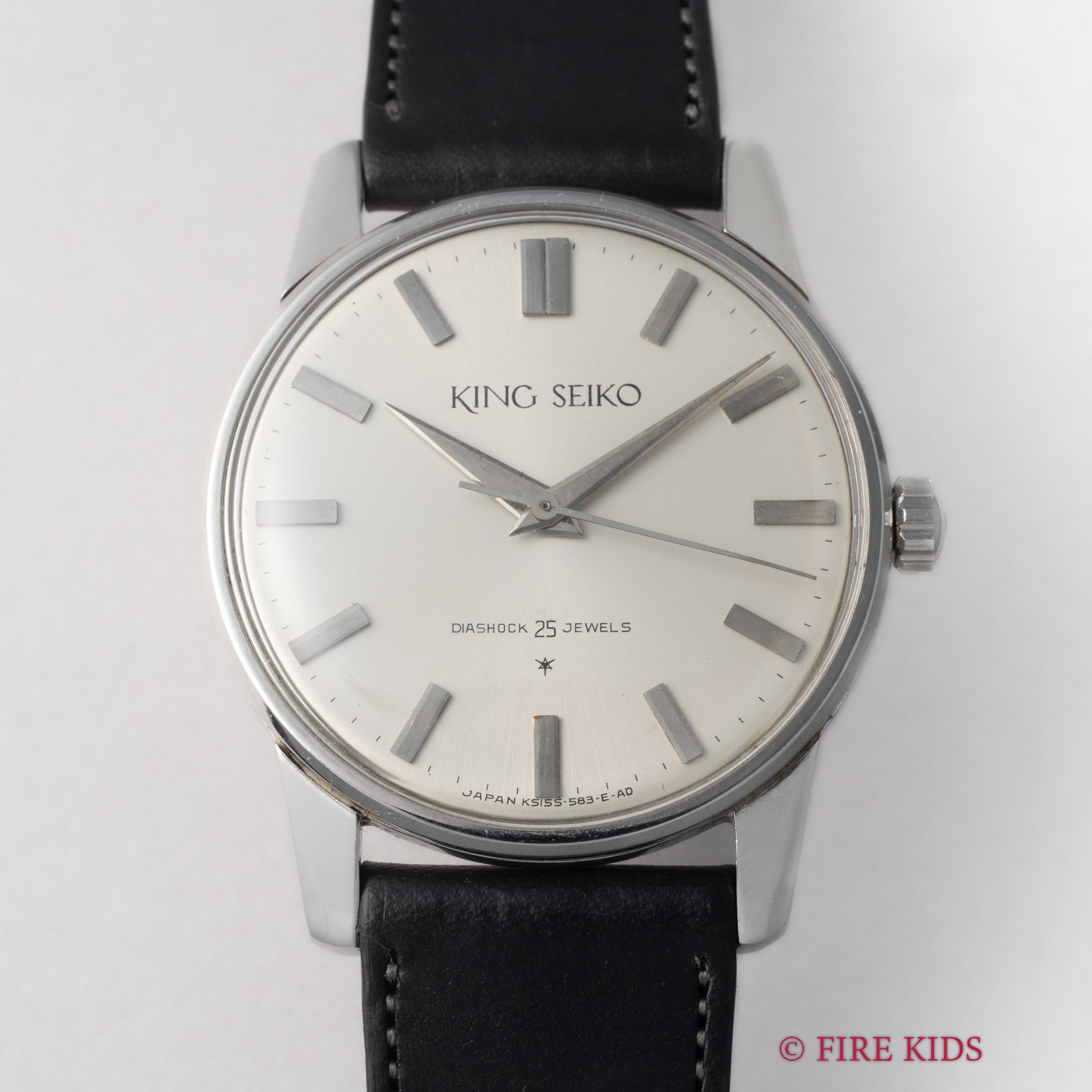 キングセイコー ファーストモデル ステンレスケース ADダイヤル 1963年製 Ref.15034 手巻き