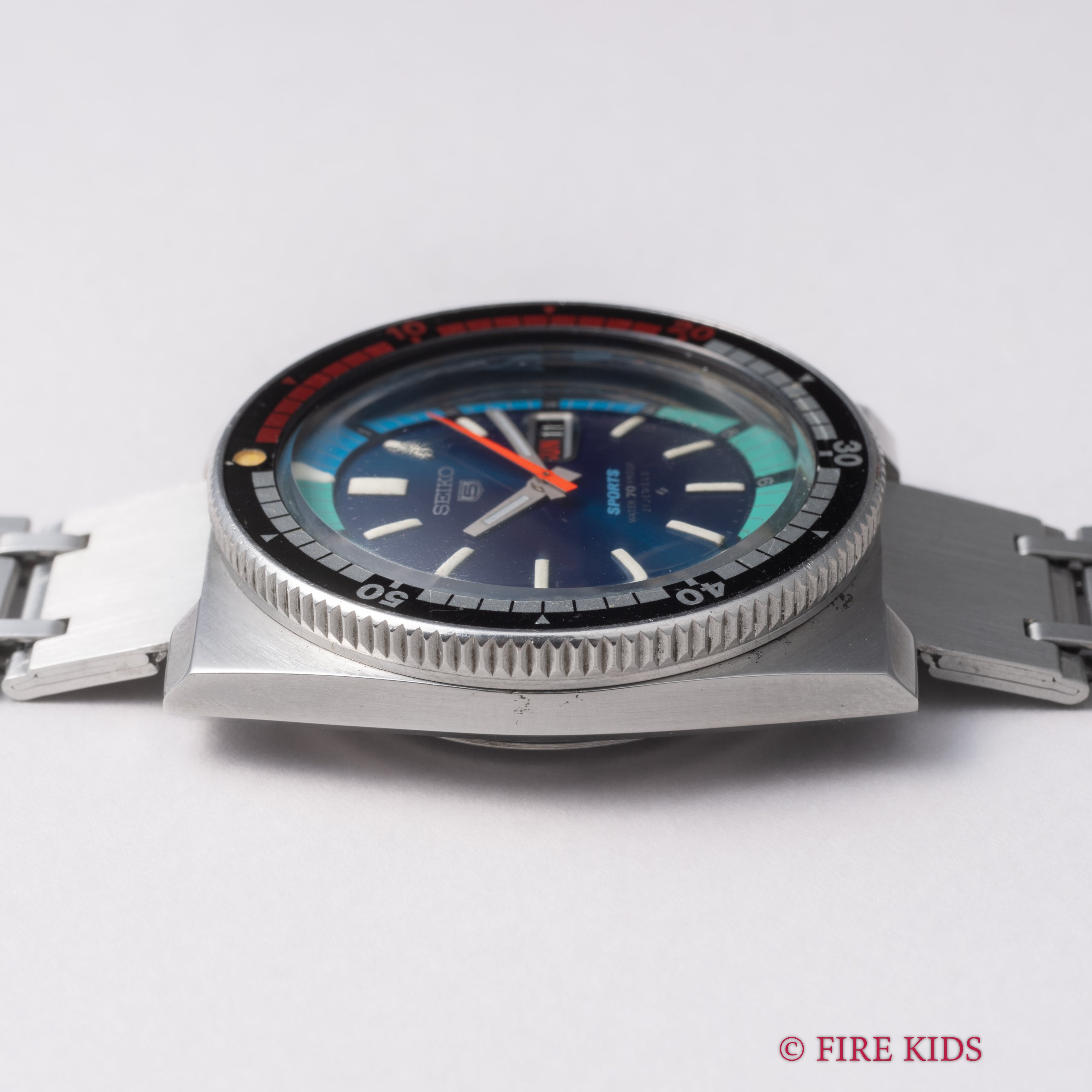 セイコー 5スポーツ Ref.6119-6050 自動巻き 純正ブレス インナー回転ベゼル