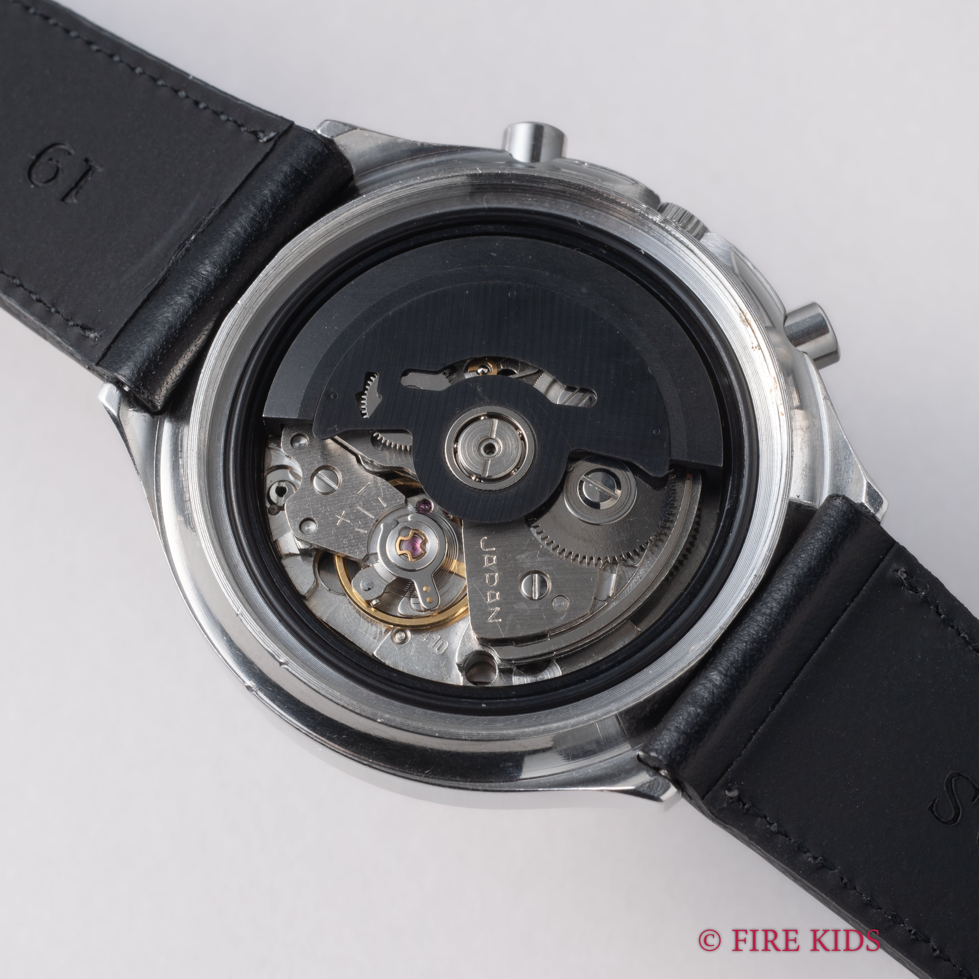 セイコー タイムソナー 1970年代製 Ref.7018-6000 両面スケルトン 自動巻クロノグラフ