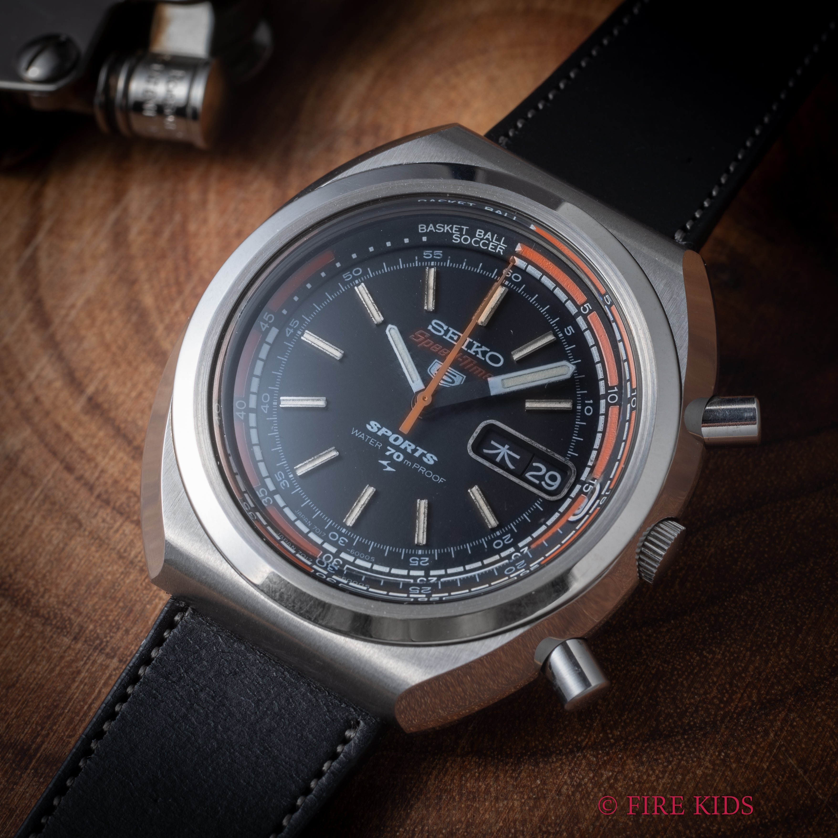 セイコー 5スポーツ スピードタイマー Ref.7017-6000 1970年製/昭和45年製 自動巻きクロノグラフ