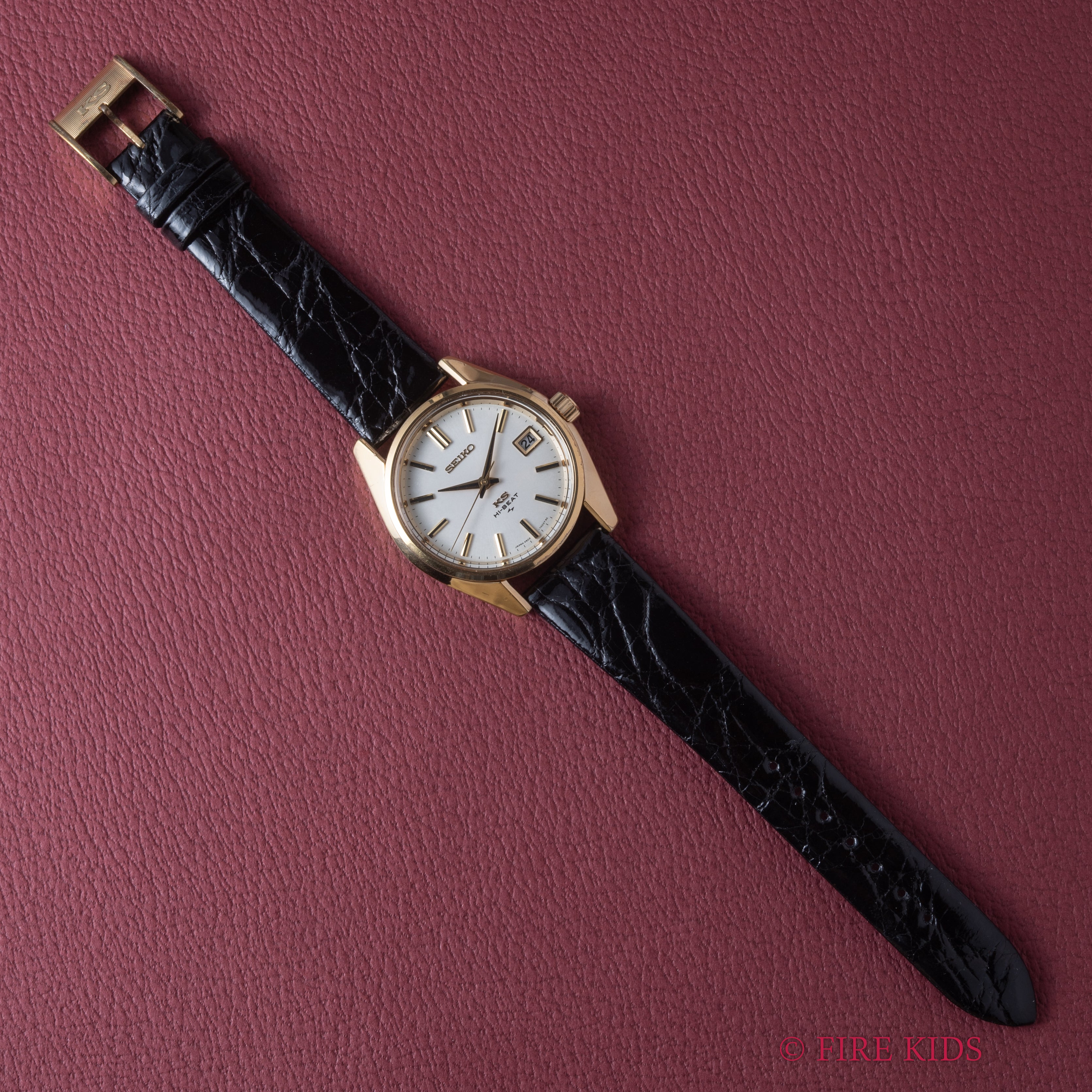 セイコー 45キングセイコー SGPケース 1971年製 10振動手巻き Ref.4502-7001 45KS 純正尾錠付き