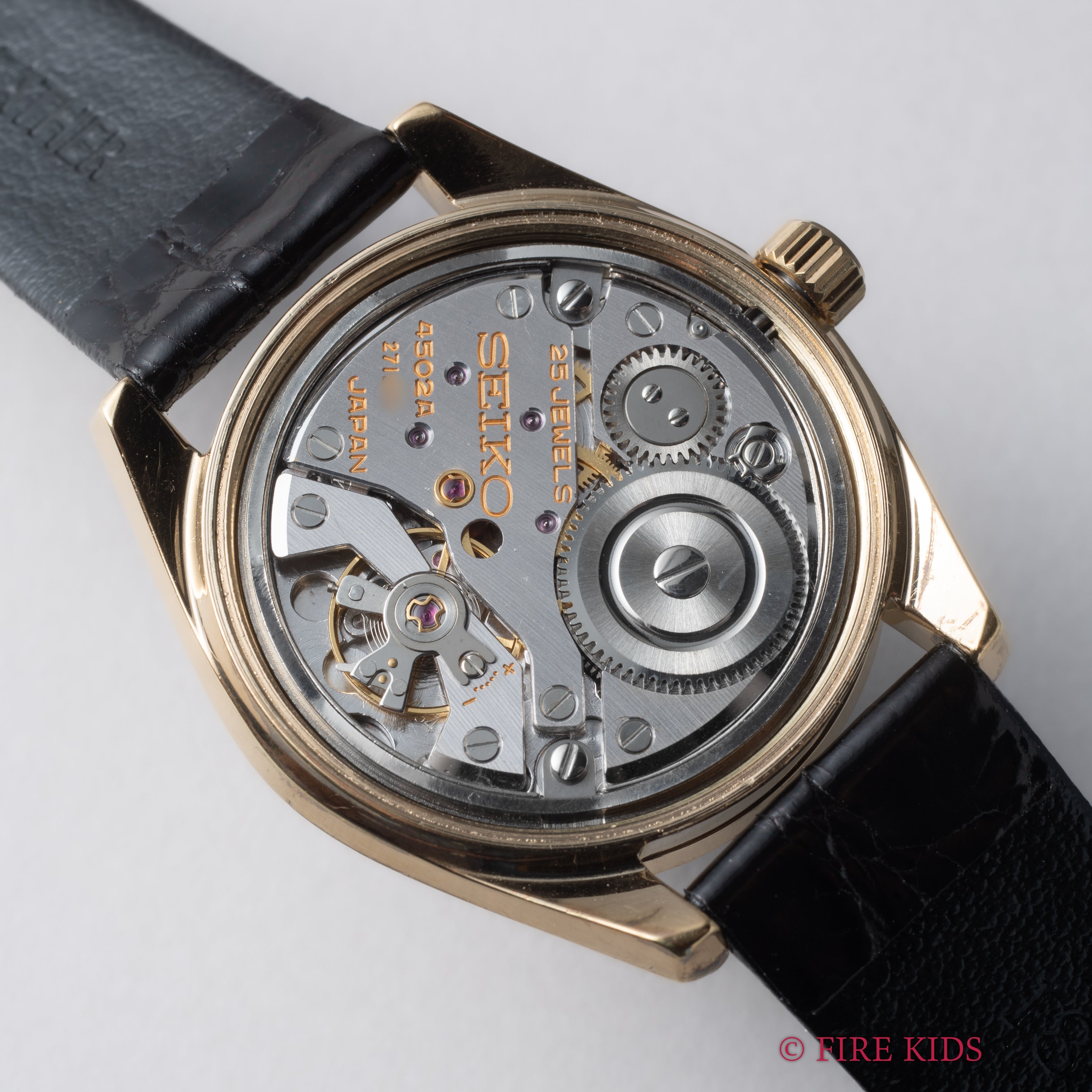 セイコー 45キングセイコー SGPケース 1971年製 10振動手巻き Ref.4502-7001 45KS 純正尾錠付き